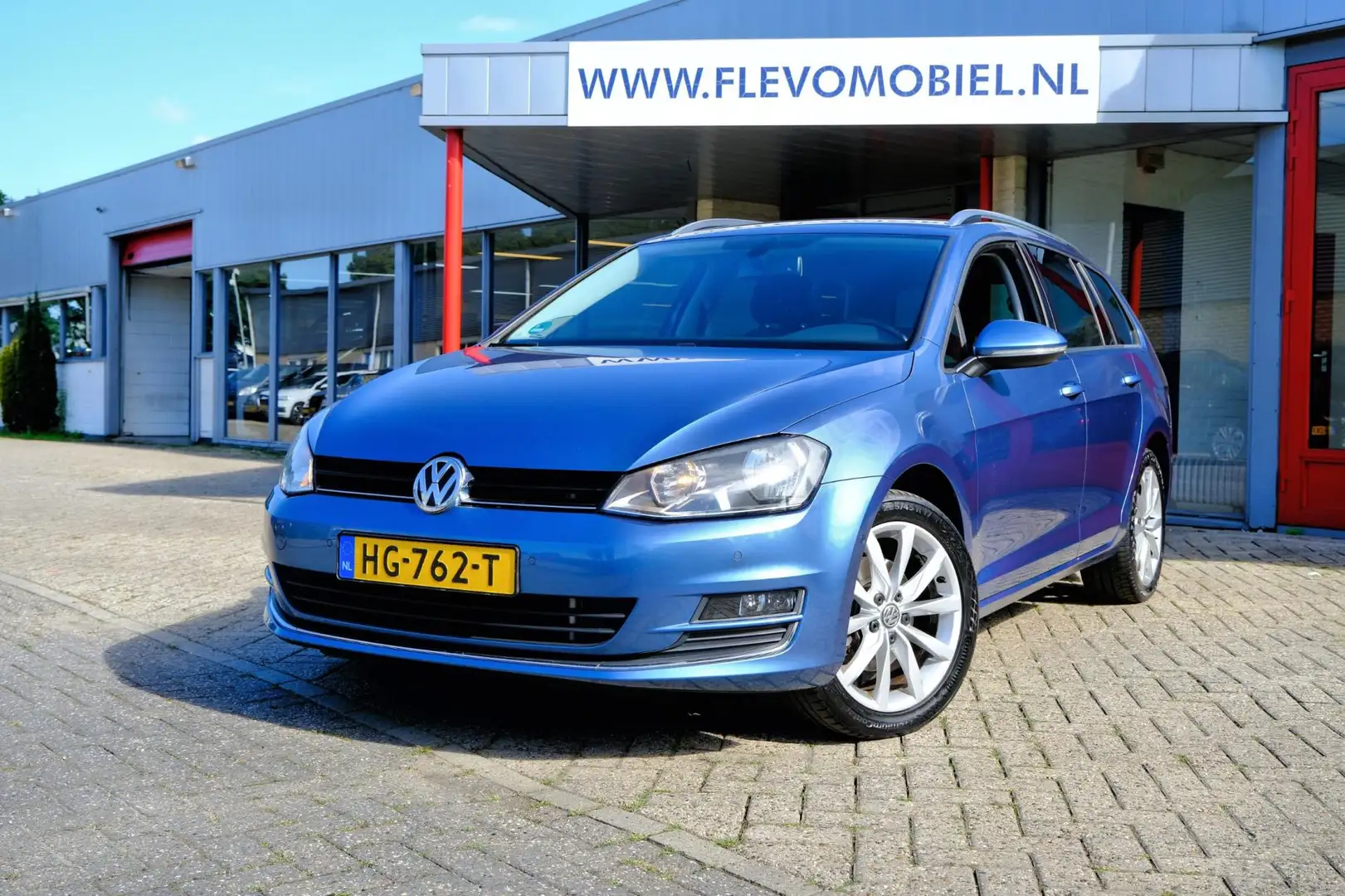 Volkswagen Golf Variant 2.0 TDI 150PK Edition Connected R Navi|Clima|Cam|A Kék - 1