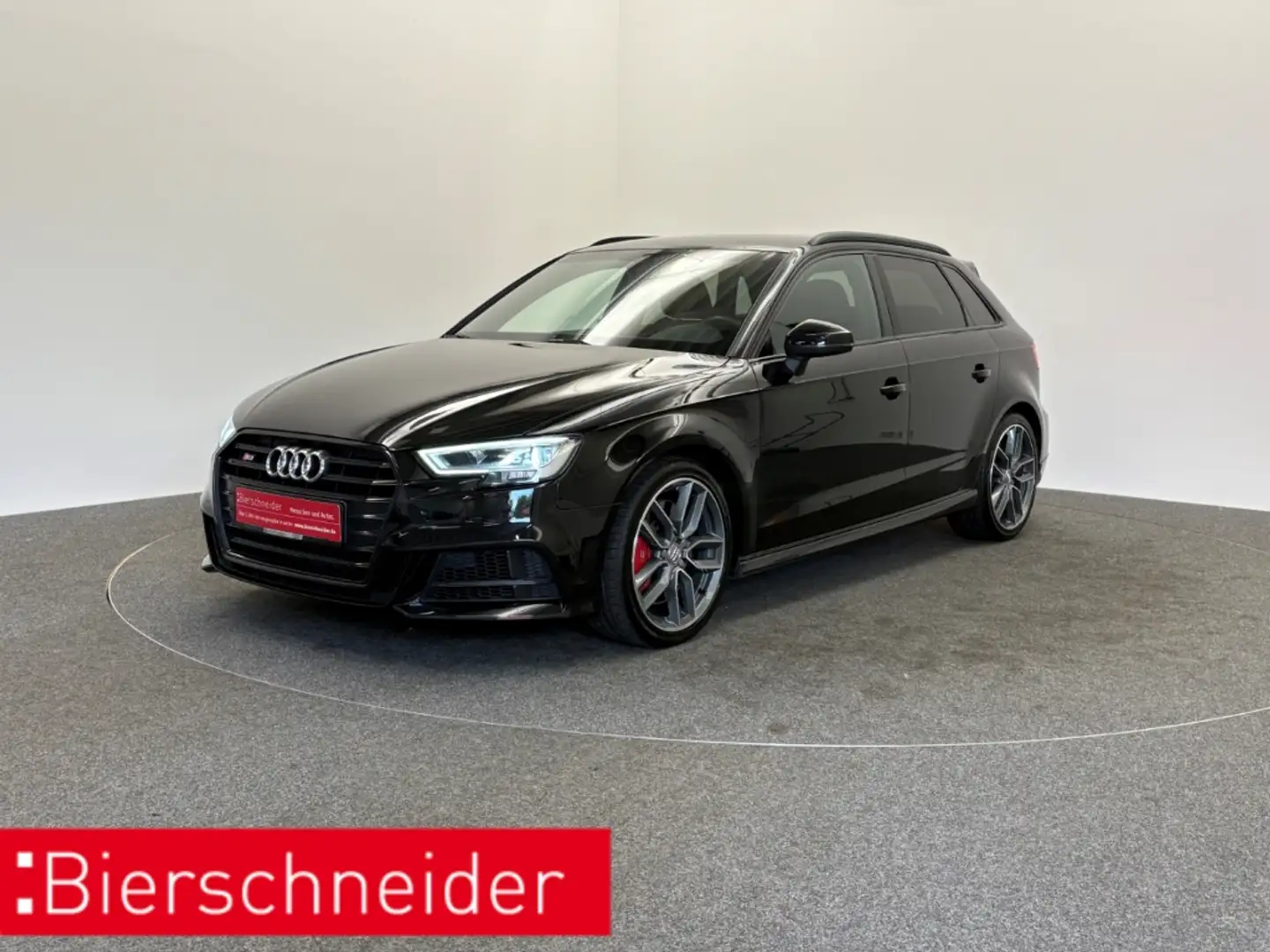 Audi S3 Sportback TFSI qu S tronic LED VIRTUAL NAVI 18 GRA Schwarz - 1
