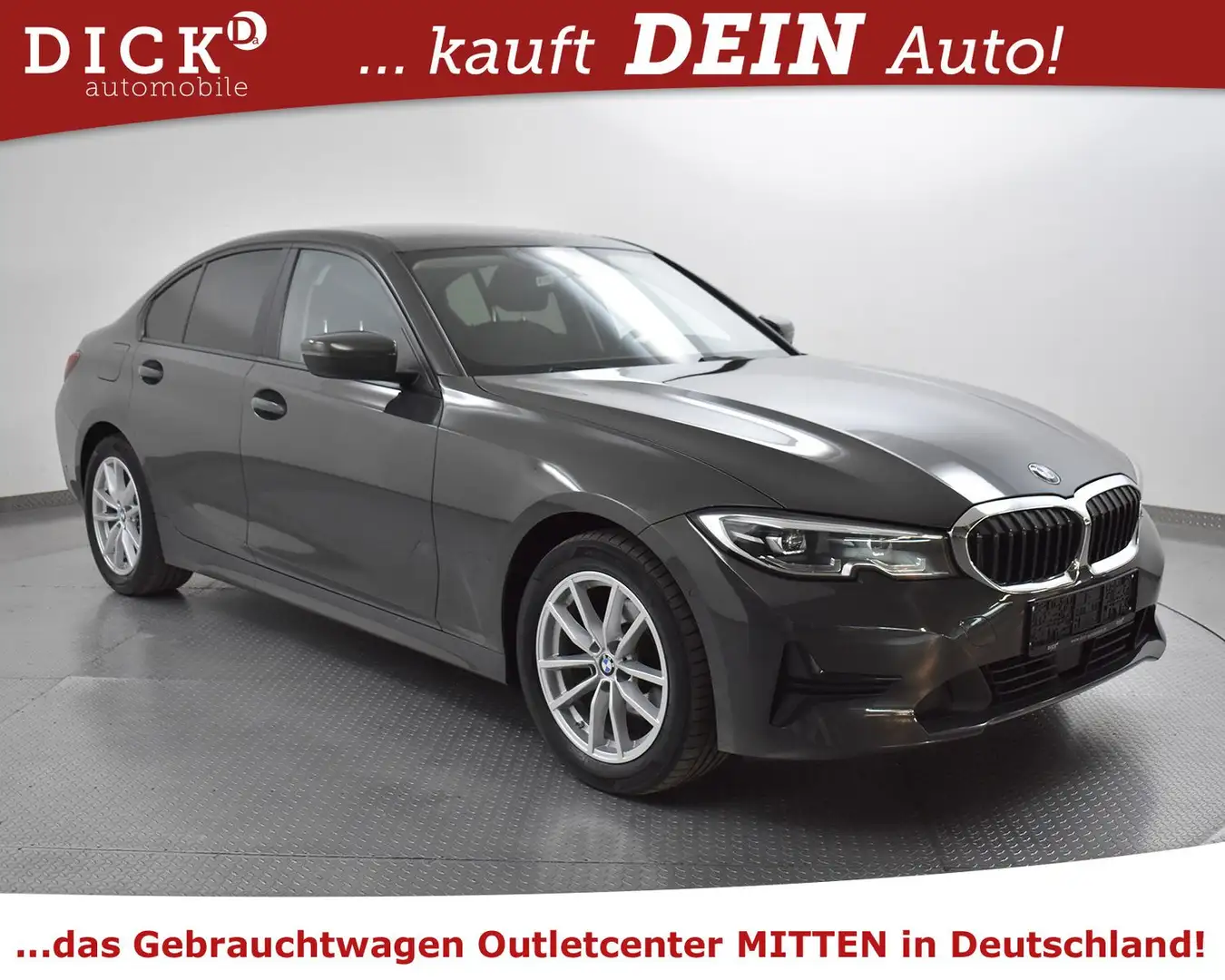 BMW 320 i Aut. Advant NAVI+LED+SHZ+HEAD+TEMP+ACC+LC+M Grau - 1