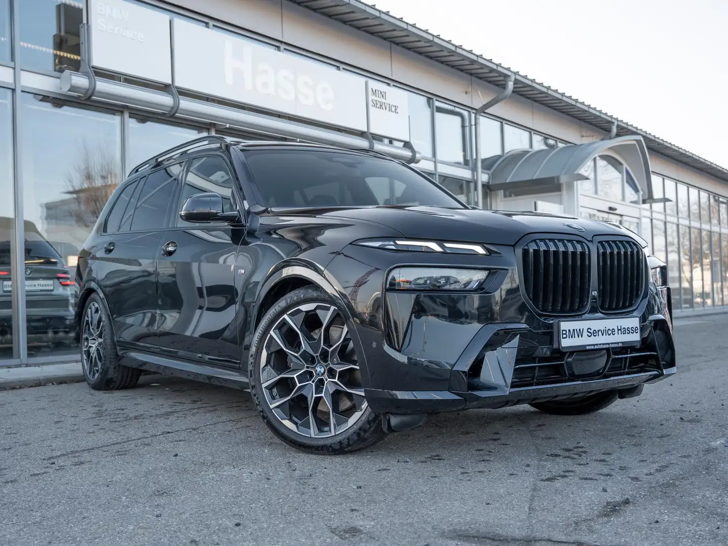 BMW X7 xDr 40d M-Sport Pro DAPro IntAk SITZLÜFT 360° Чорний - 2
