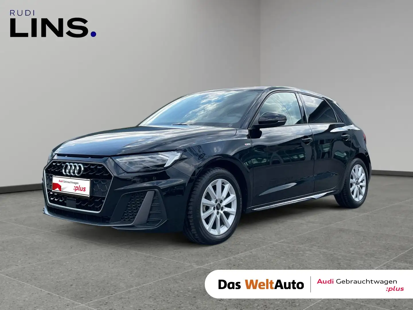 Audi A1 25 TFSI S line Schwarz - 1