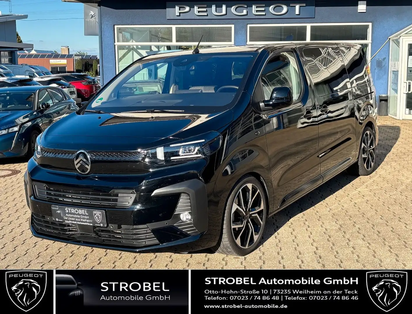 Citroen Spacetourer 20"Alu/Standheizung/el. Schiebetüren Negro - 1