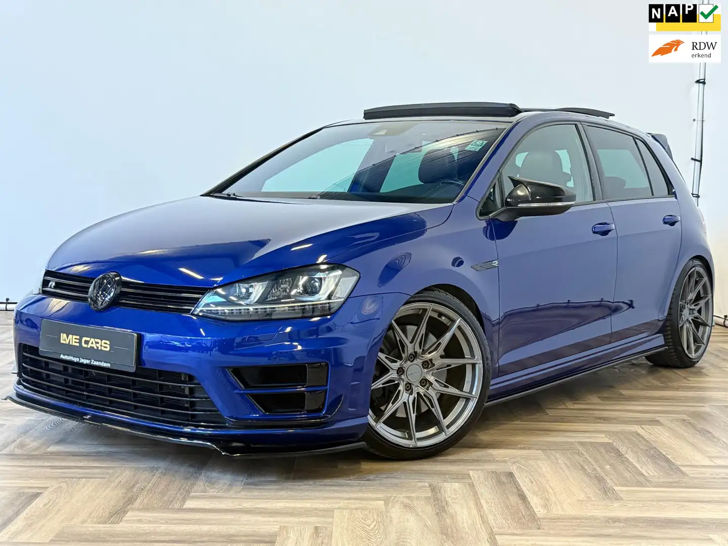 Volkswagen Golf 2.0 TSI R 4Motion|PANO|AUTOMAAT|LEDER|INRUIL MOGEL Blauw - 1