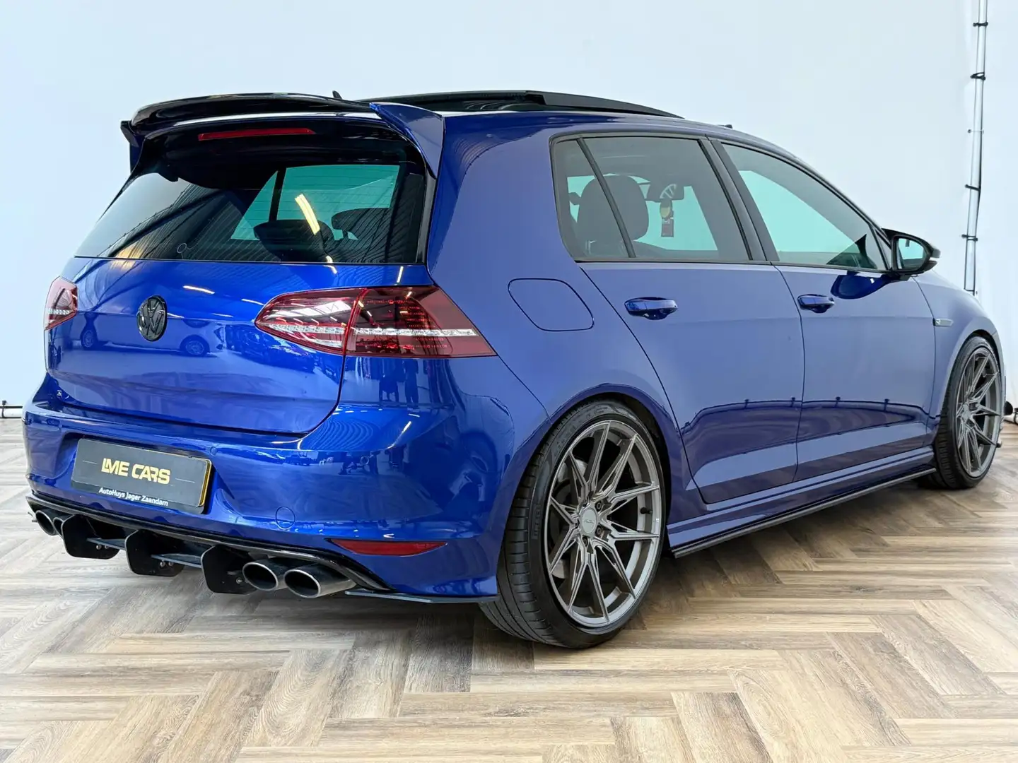 Volkswagen Golf 2.0 TSI R 4Motion|PANO|AUTOMAAT|LEDER|INRUIL MOGEL Blauw - 2