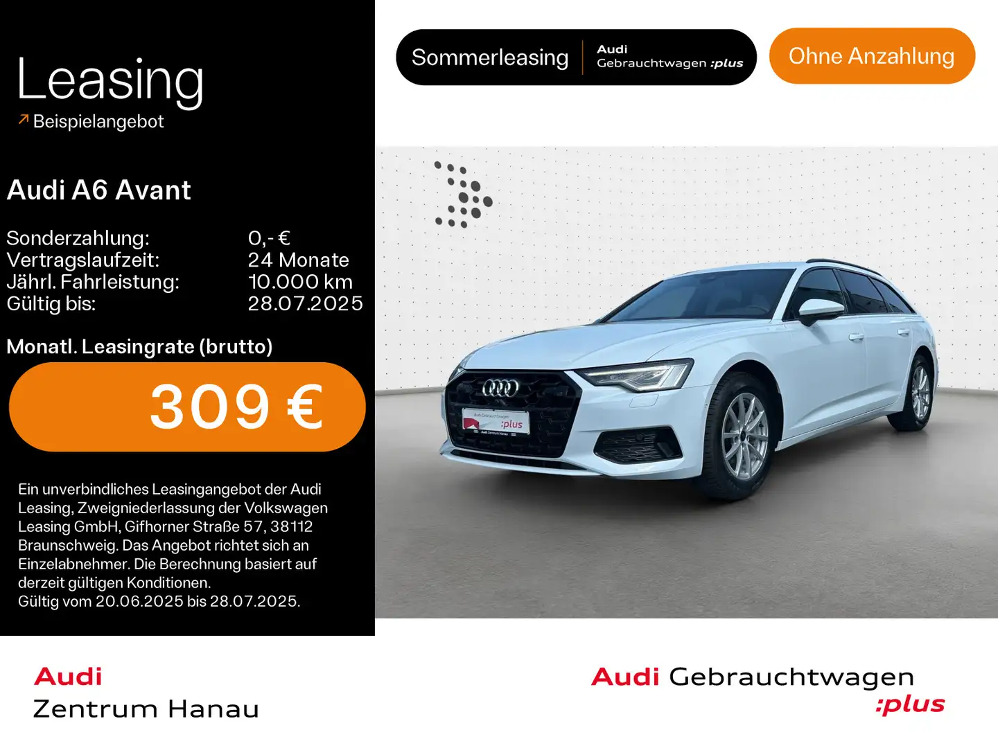 Audi A6 40 TDI advanced*NAVI-PLUS*MATRIX*OPTIK- Weiß - 1