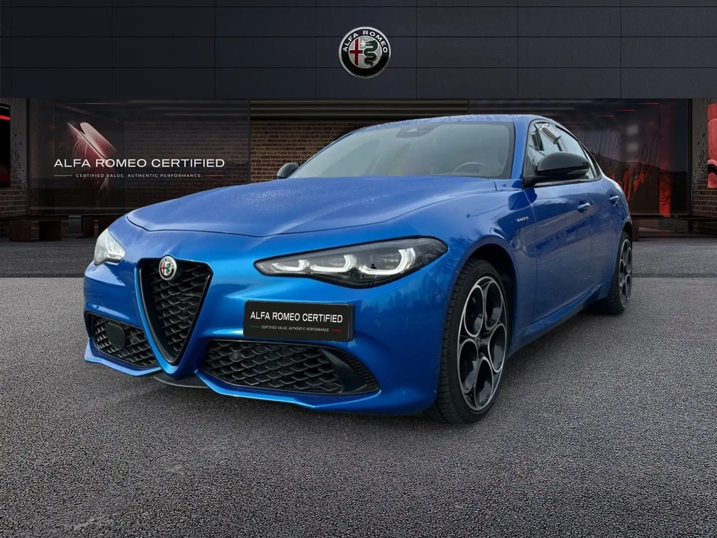 Alfa Romeo Giulia 2.0 T 280cv Veloce AT8 Q4 Blau - 1