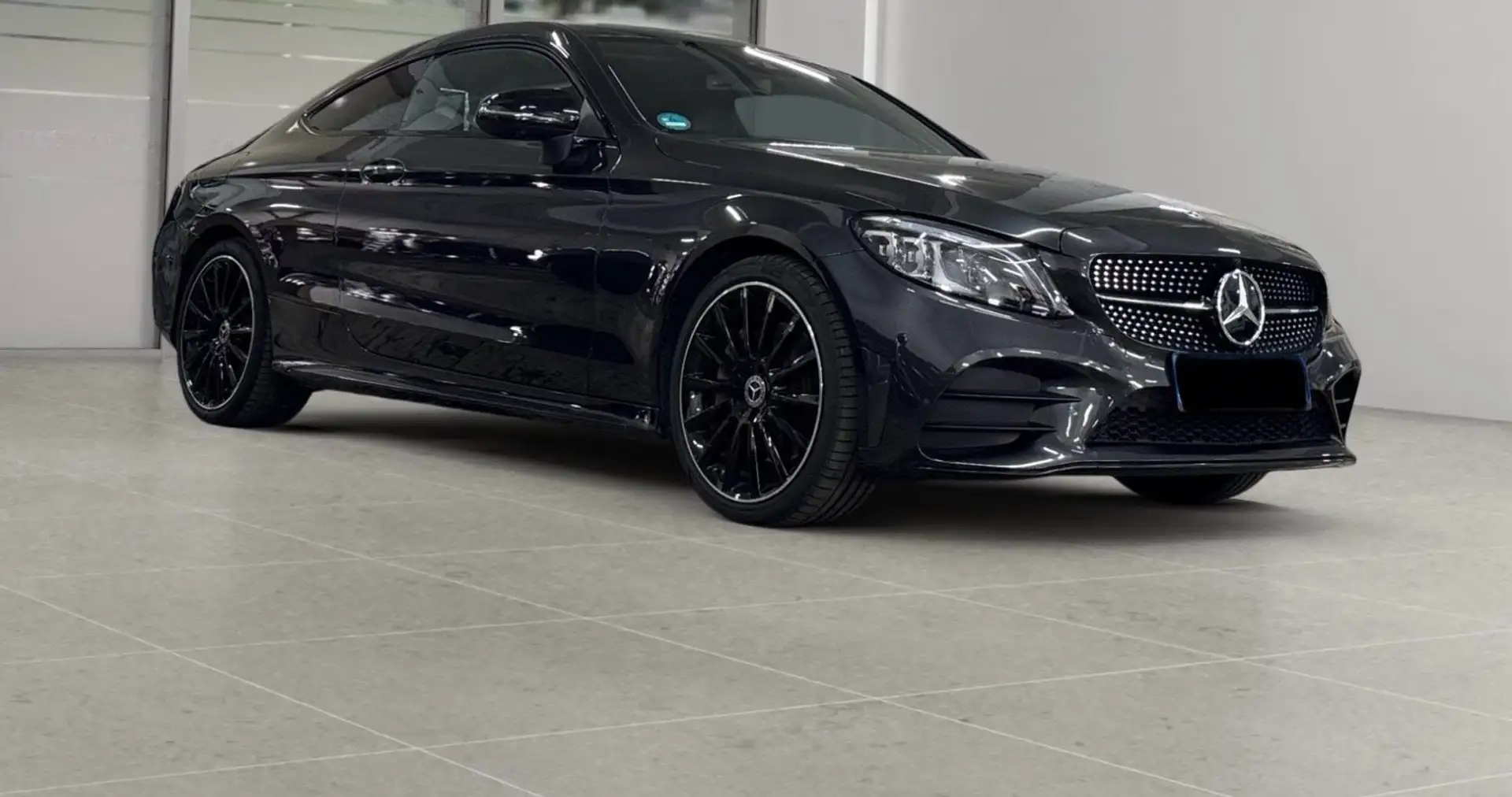 Mercedes-Benz C 300 C Coupe 300 Premium Plus auto Grigio - 2