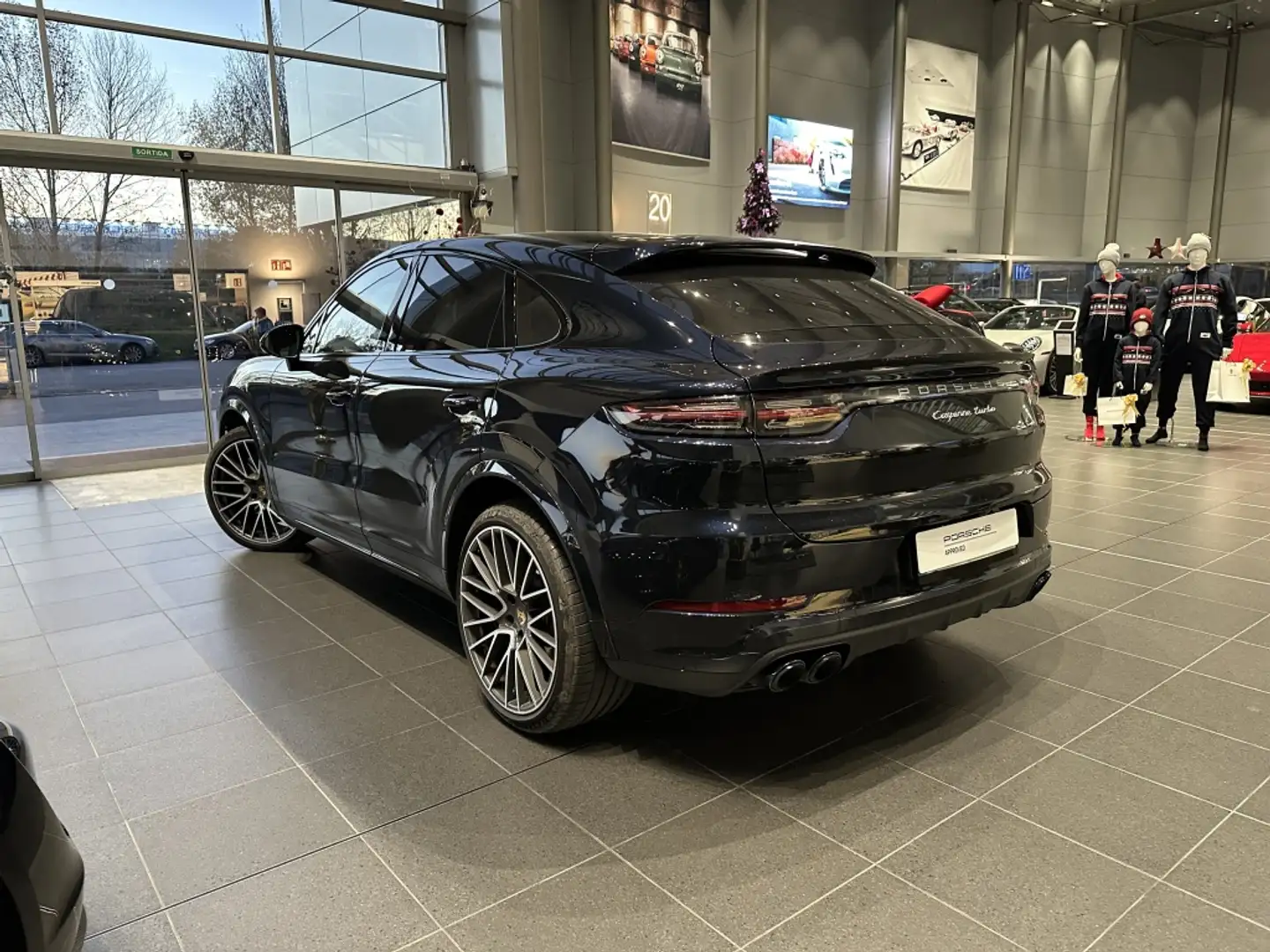 Porsche Cayenne Turbo Coupé Aut. Azul - 2