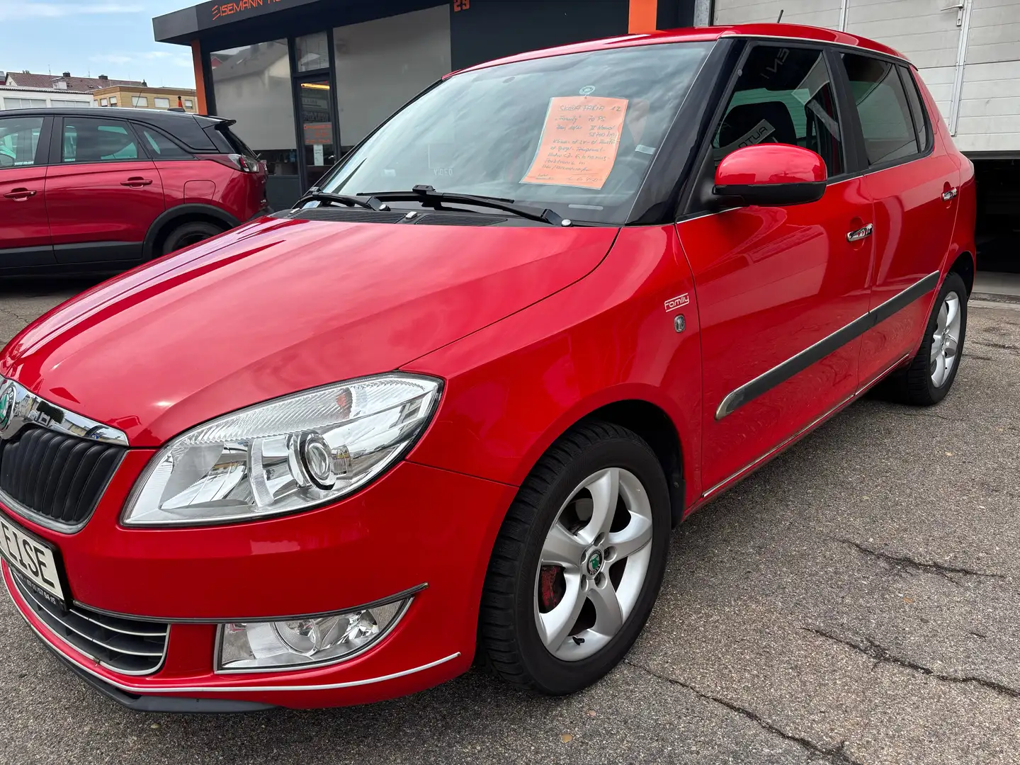 Skoda Fabia Fabia II Fließheck 1.2 HTP FAMILY Rosso - 1