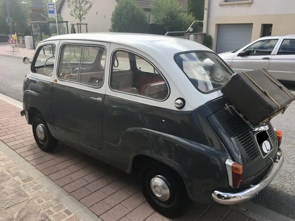 Fiat 600 1961 из Европы — купить под ключ