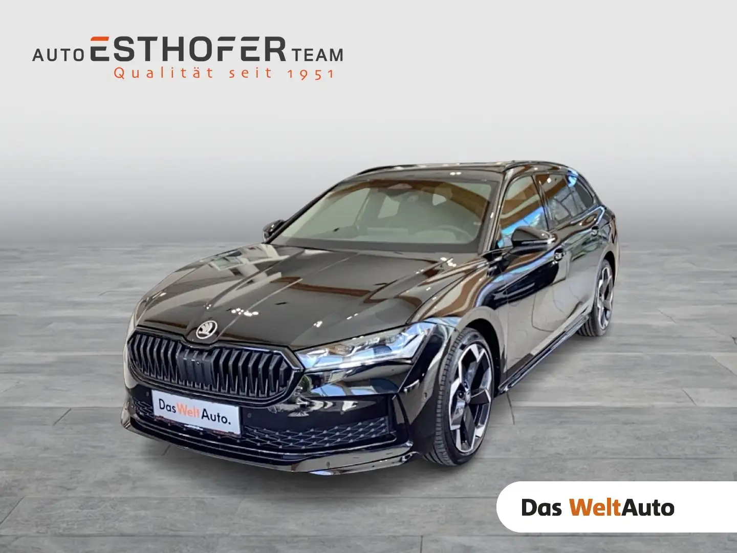 Skoda Superb 4x4 Sportline TDI DSG Schwarz - 1