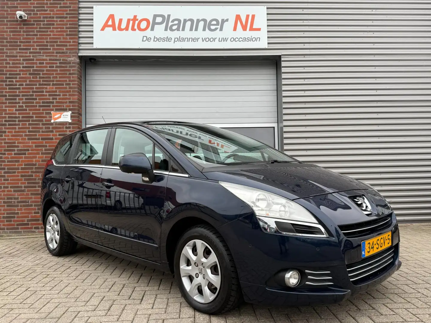 Peugeot 5008 1.6 VTi ST! Clima! Cruise! Navi! Pano! 7-Pers.! Bleu - 1