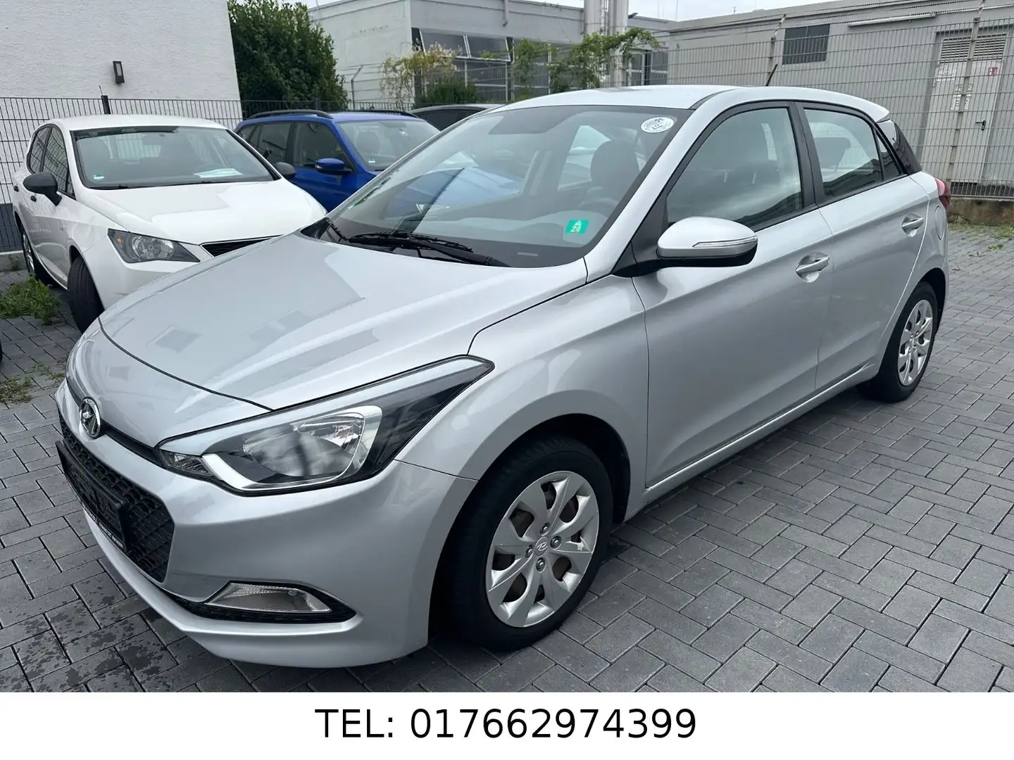 Hyundai i20 Go/TÜV NEUE/KLIMA Silber - 2