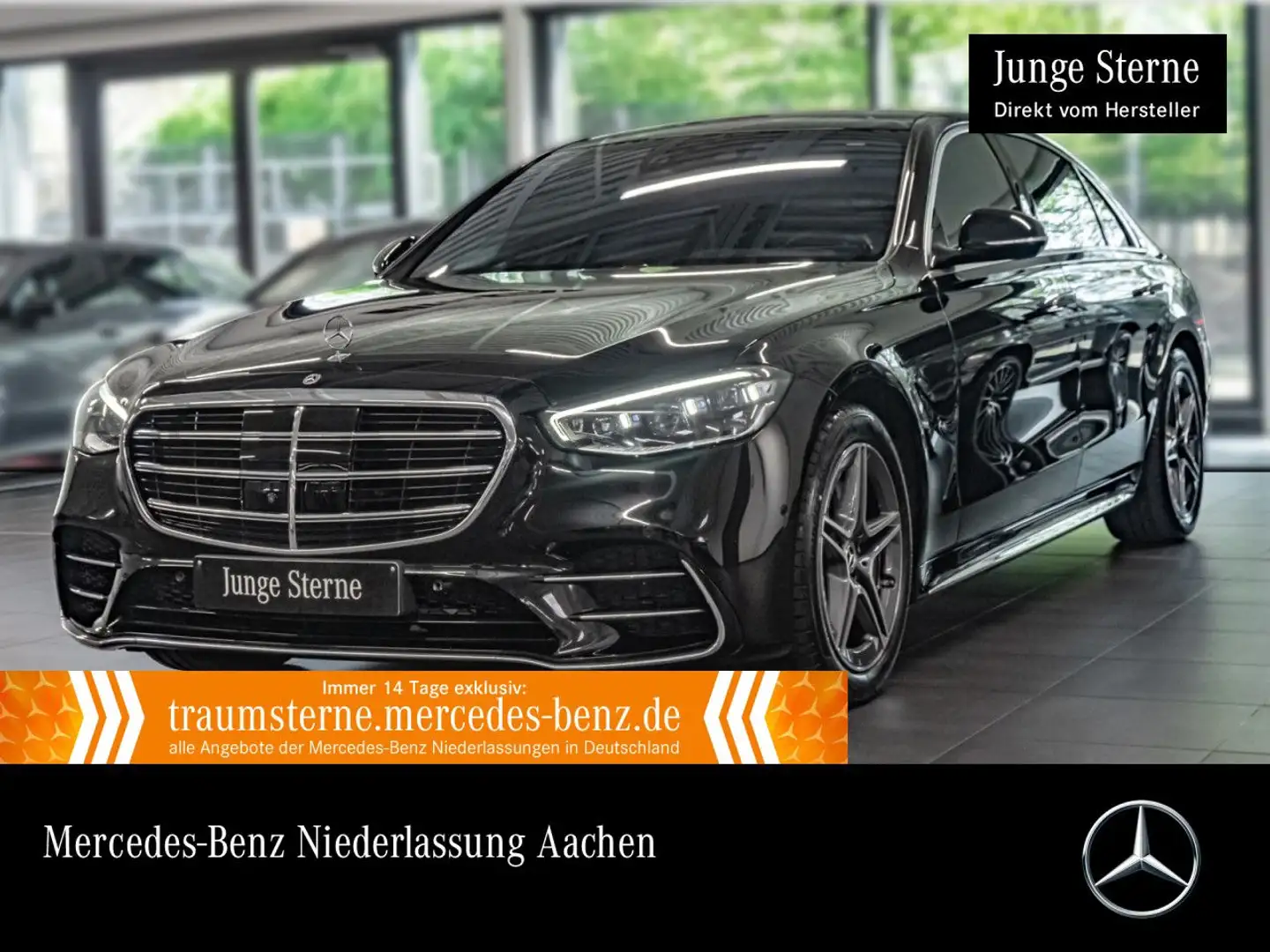 Mercedes-Benz S 600 S 580 L 4M AMG+PANO+DIGITAL-L+BURMESTER3D+19"+TV Noir - 1