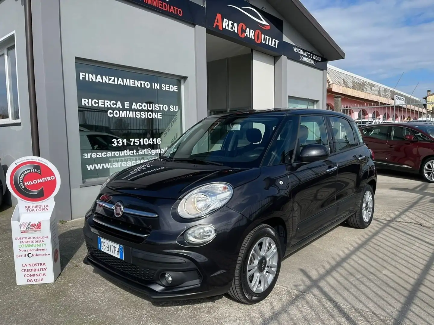 Fiat 500L 500L 2017 1.3 mjt 120 95cv Nero - 2