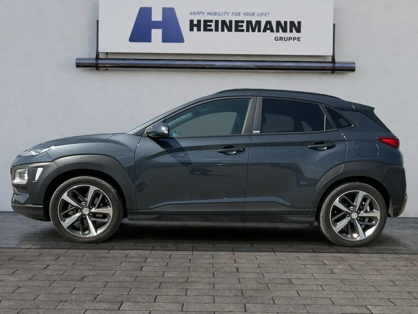 Hyundai KONA 1.0 T-GDi ADVANTAGE+ Schiebedach LED Navi Grau - 2