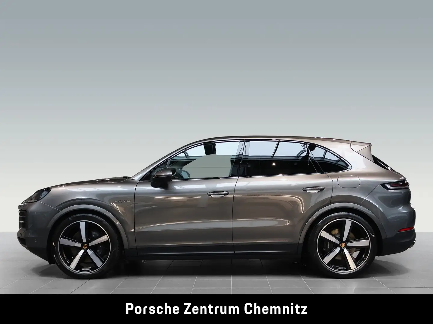 Porsche Cayenne E-Hybrid Pano;Luft.;ACC;22":Sportabgas Gris - 2