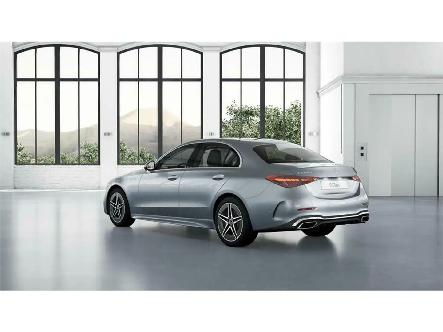Mercedes-Benz C 200 d Berlina Plateado - 2
