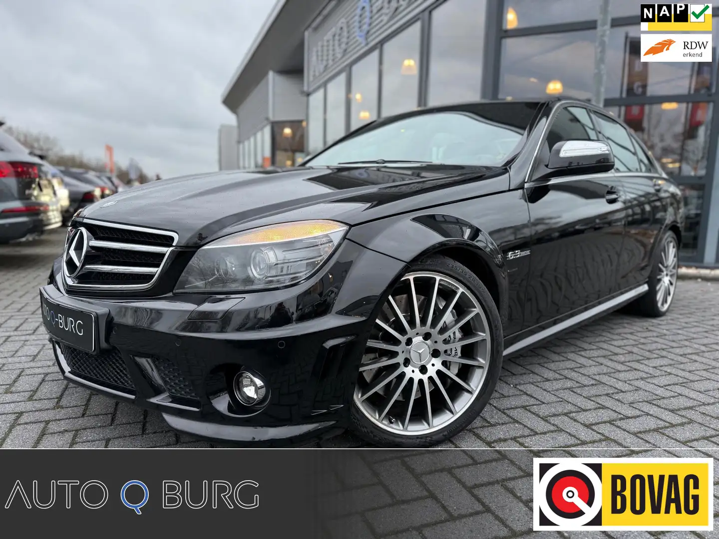 Mercedes-Benz C 63 AMG | Performance | Origineel | 6.2 V8 | 1e Lak | Youn Schwarz - 1