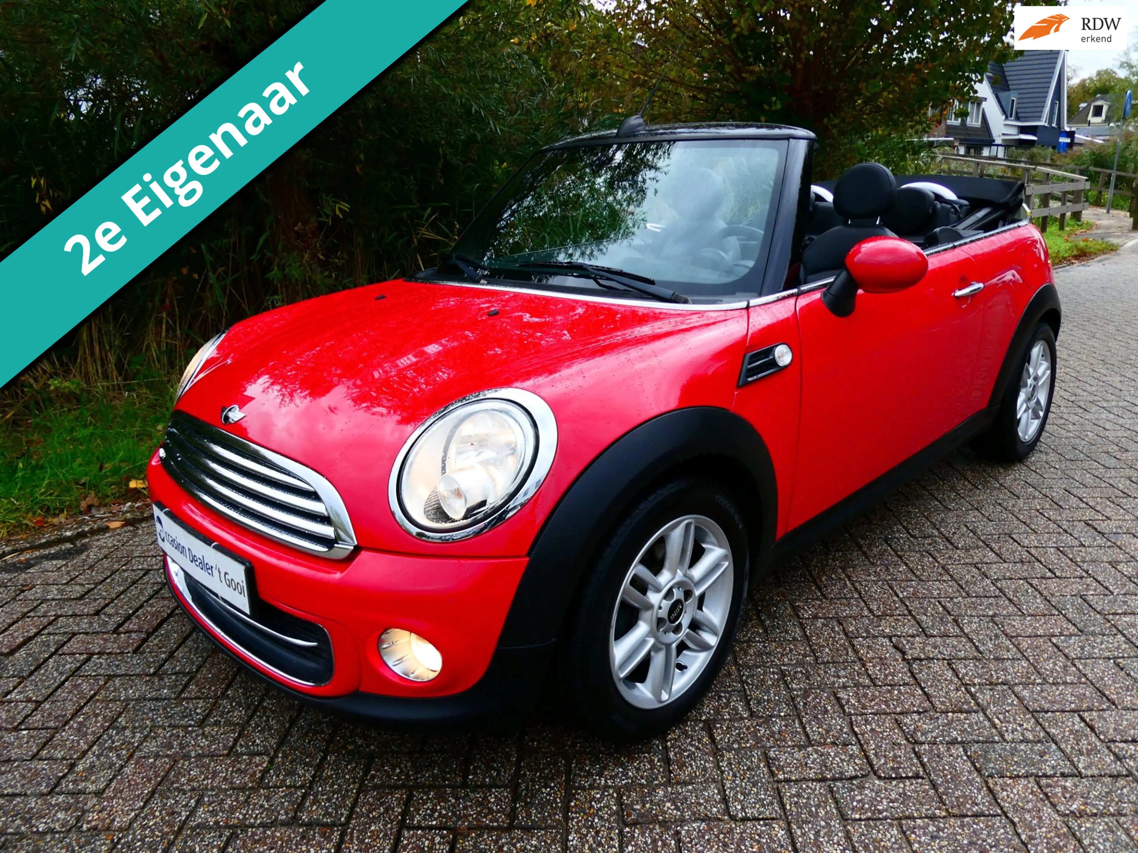 MINI Cooper Cabrio 1.6 120pk 110.000km. 2e eig. Clima Cruise Leder Na