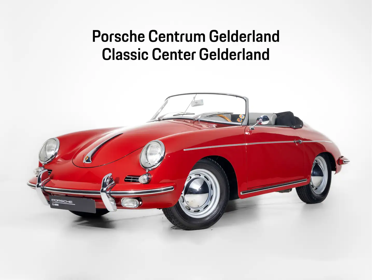 Porsche 356 BT5 1600 Roadster by D'Ieteren Rood - 1