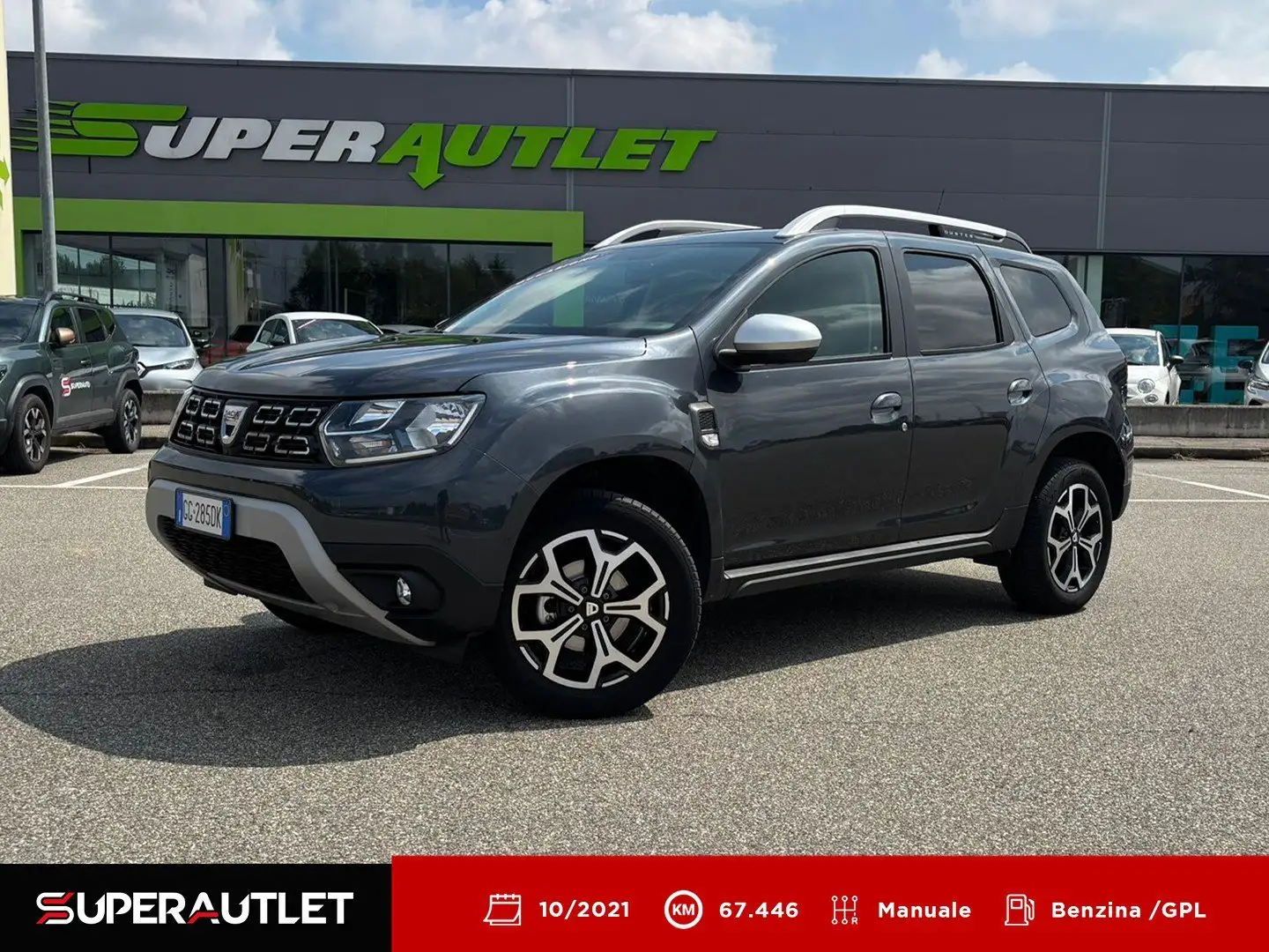 Dacia Duster 1.0 tce ECO-G Prestige 4x2 1.0 tce Prestige Eco-g Grigio - 1
