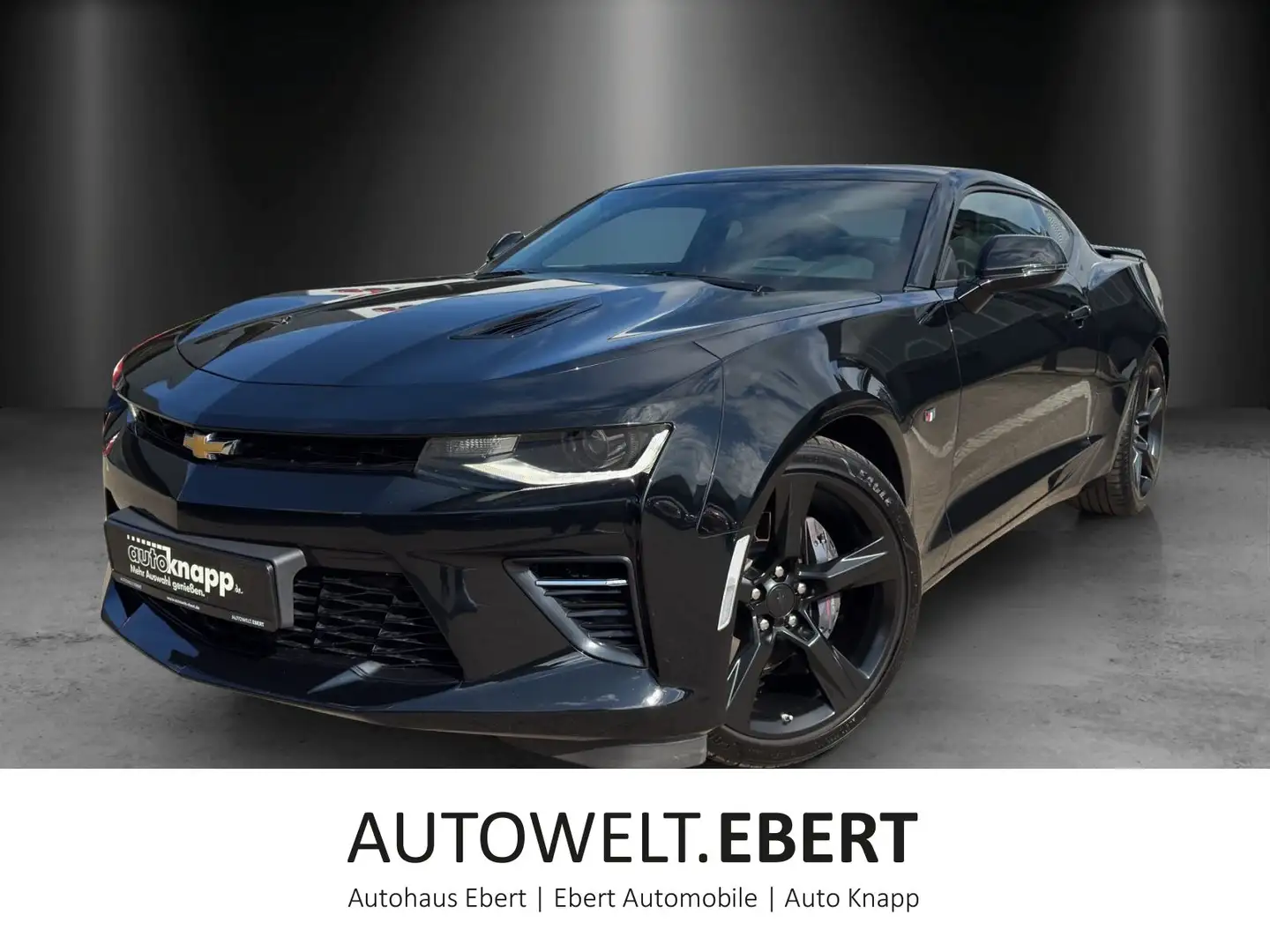 Chevrolet Camaro 2SS Coupe SCHIEBEDACH/1.HAND/U-FREI/DE-FZ Schwarz - 1