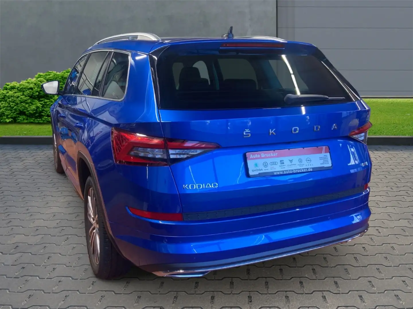 Skoda Kodiaq L&K 4x4 2.0 TDI+Anhängerkupplung+Navi+Soundsystem Blue - 2