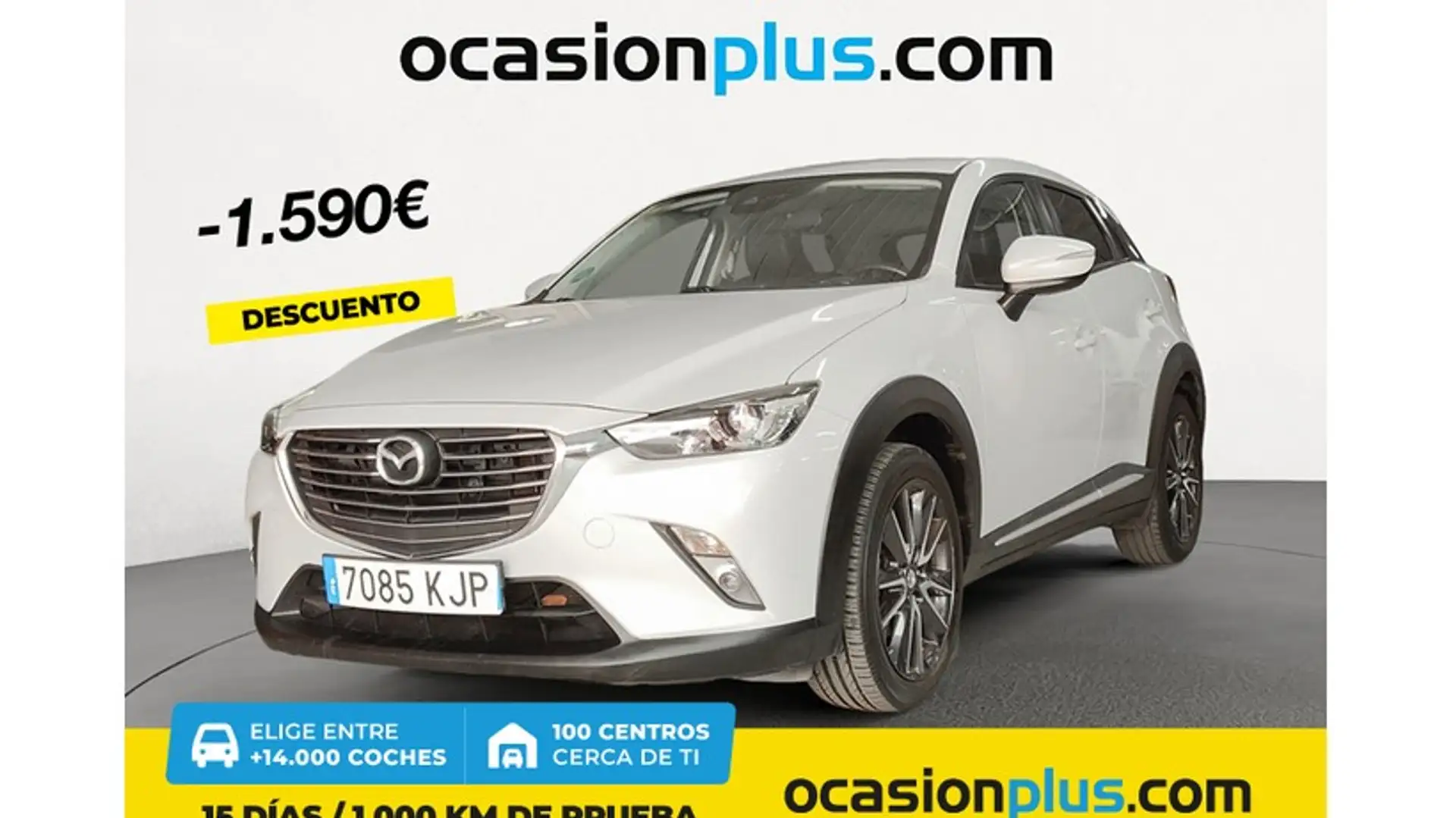 Mazda CX-3 1.5D Luxury 2WD Blanc - 1