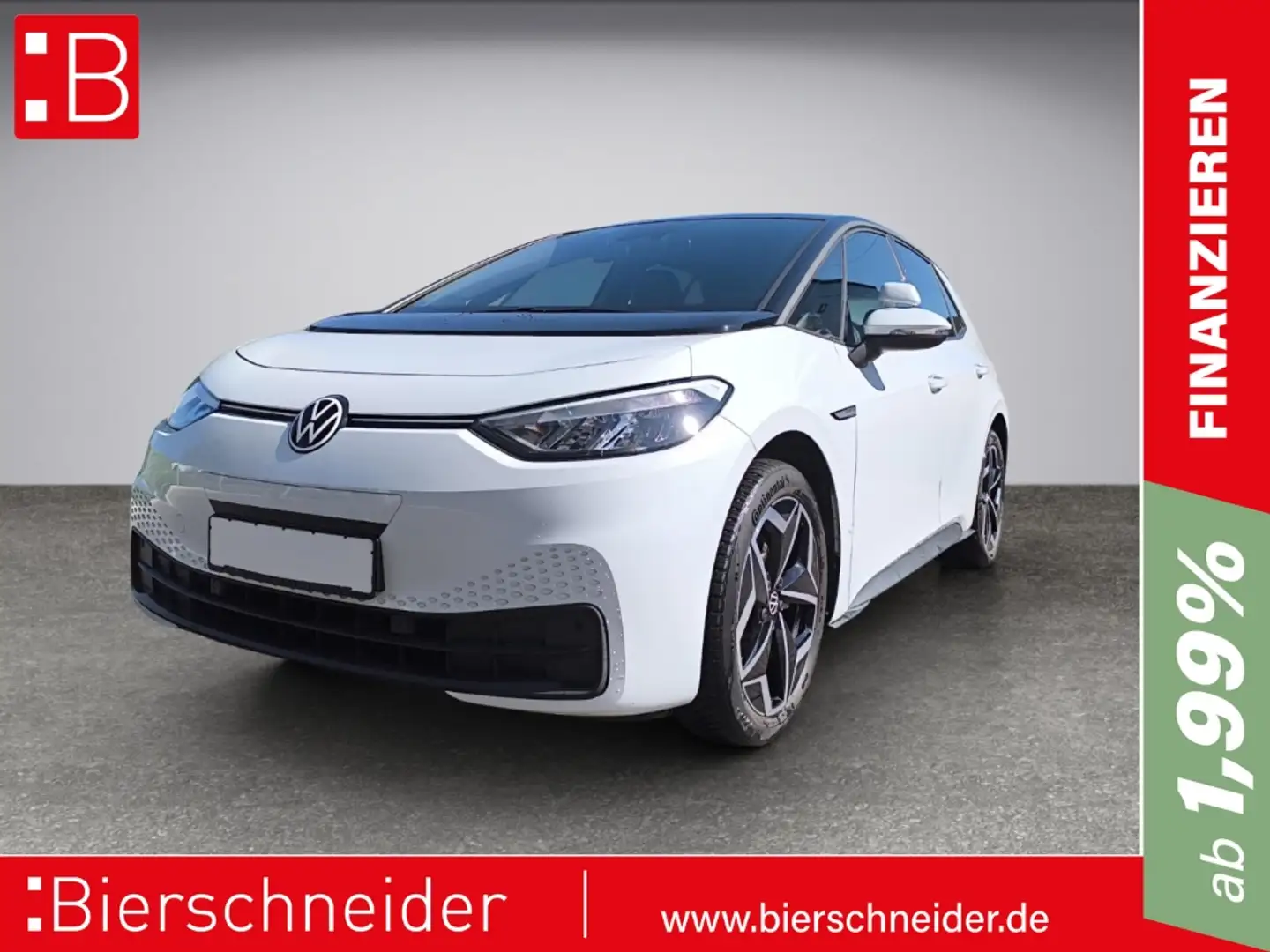 Volkswagen ID.3 PRO S 82 HWH NAVI LED Weiß - 1
