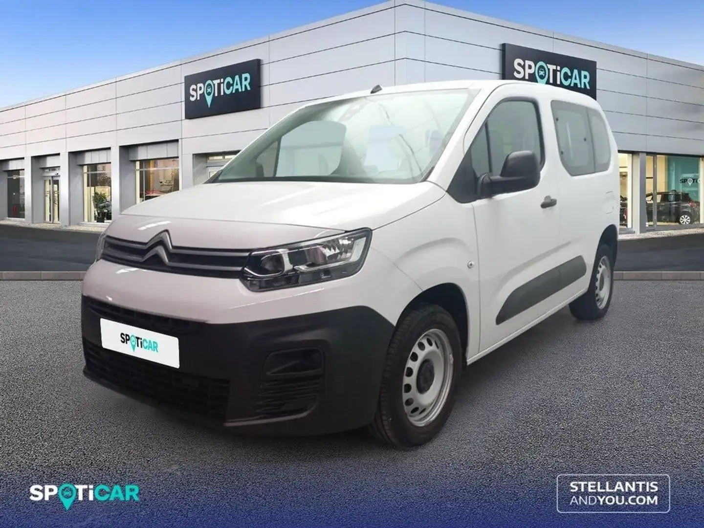 Citroen Berlingo Talla M BlueHDi 100 S&S Live Pack Blanco - 1