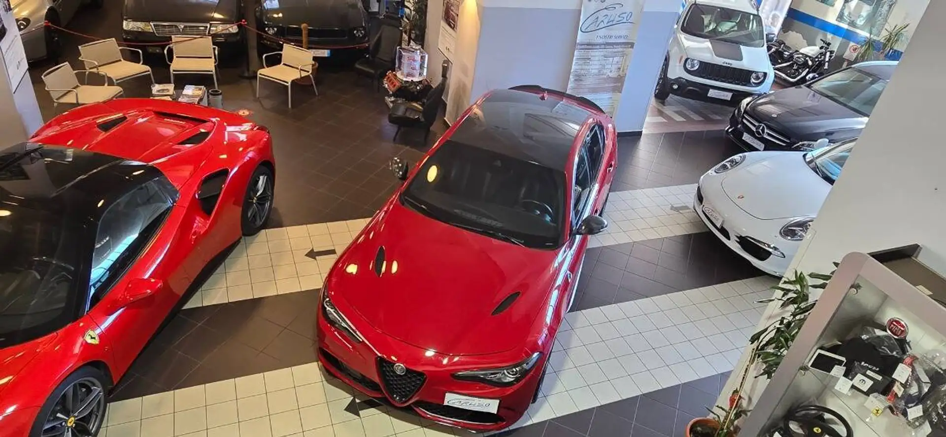 Alfa Romeo Giulia Giulia Quadrifoglio 510cv CCM-HARMAN-AKAPOVICK Rot - 1
