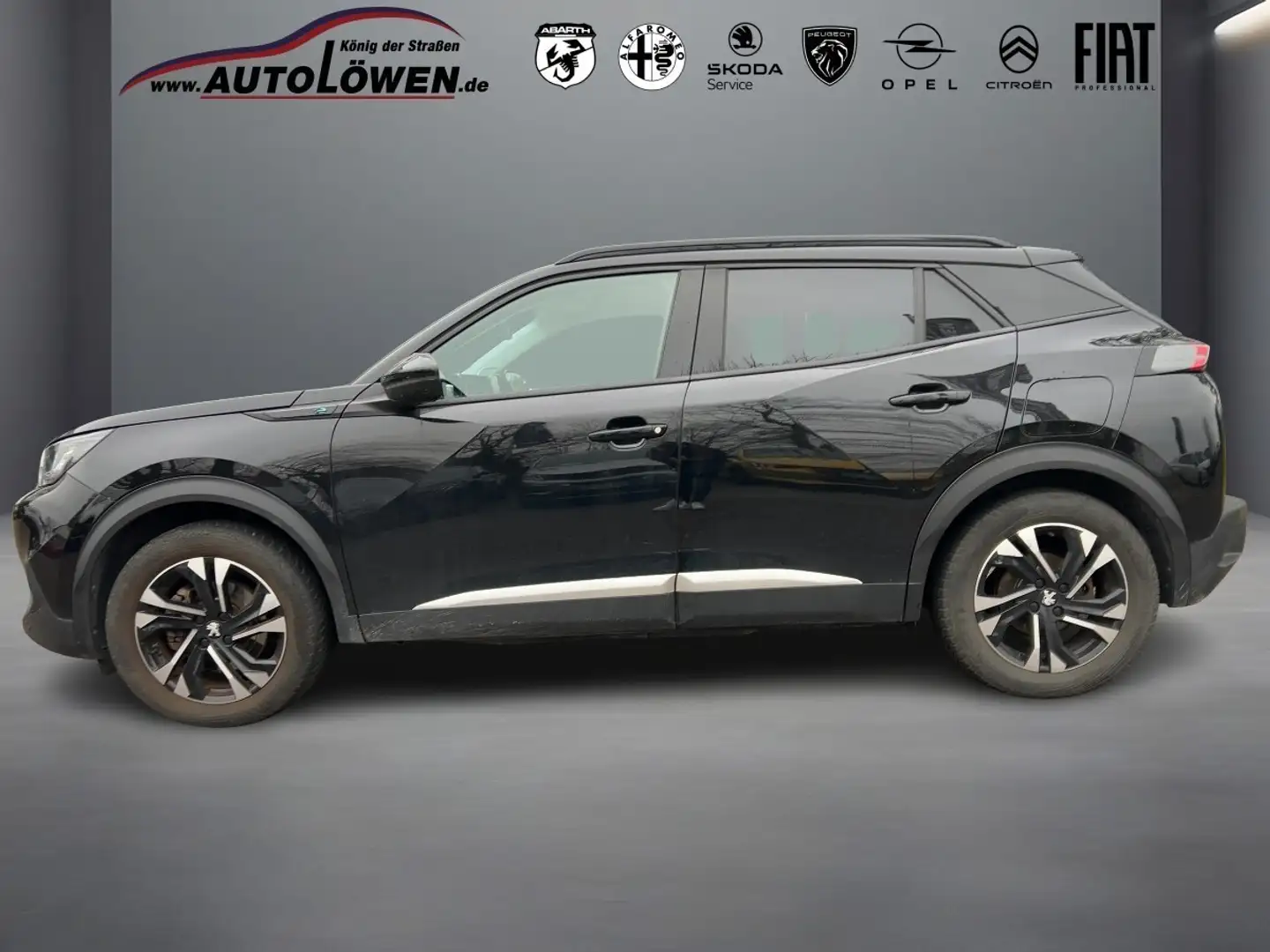 Peugeot 2008 Elektromotor Schwarz - 2