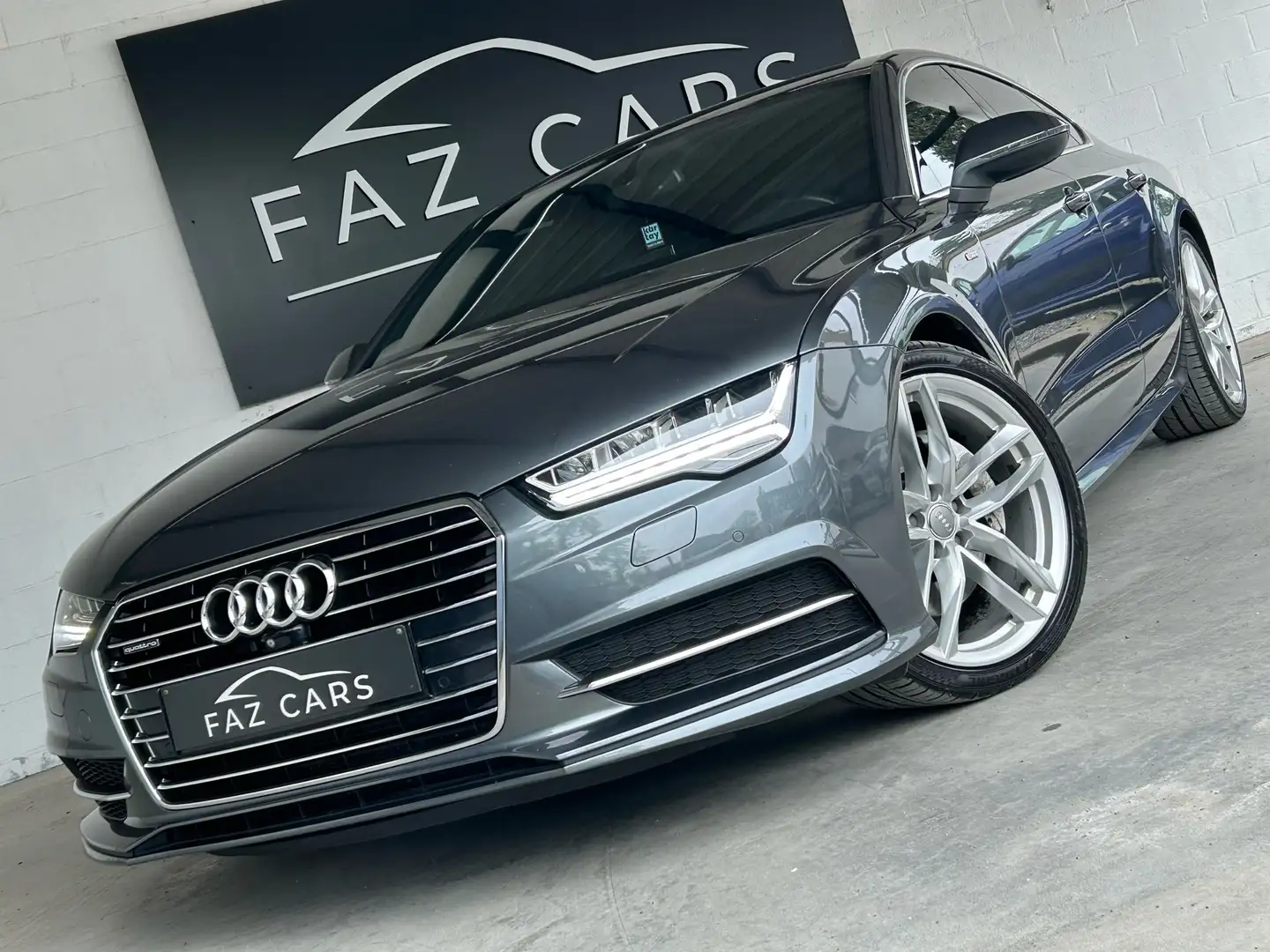 Audi A7 3.0 TDi V6 Quattro S tronic S line Grijs - 1