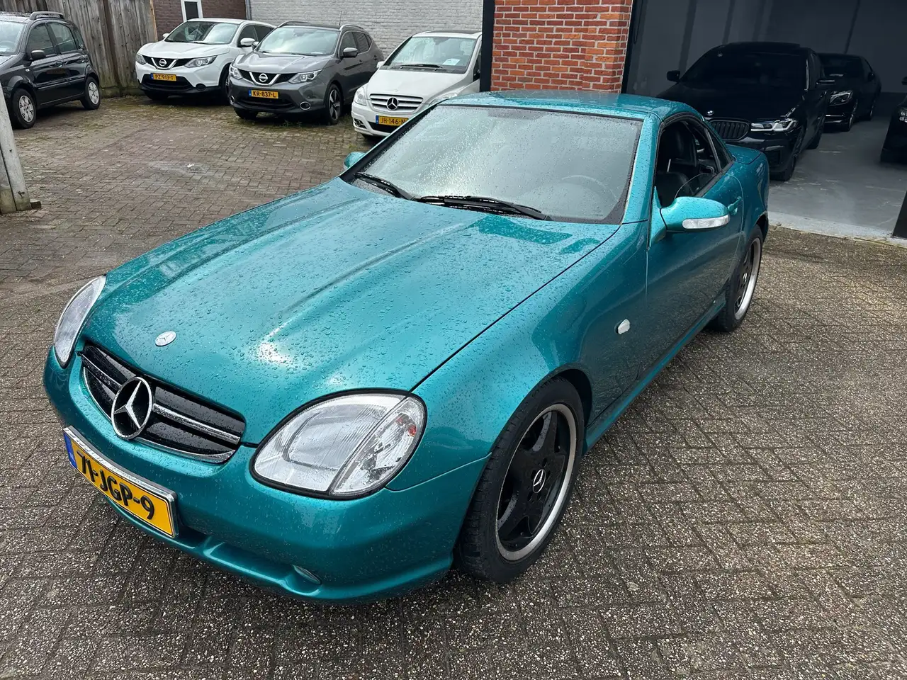 Mercedes-Benz SLK 230 K. AMG Pakket-AUTOMAAT-AIRCO-LEDER-CRUISE-MOOIE GO, foto 2