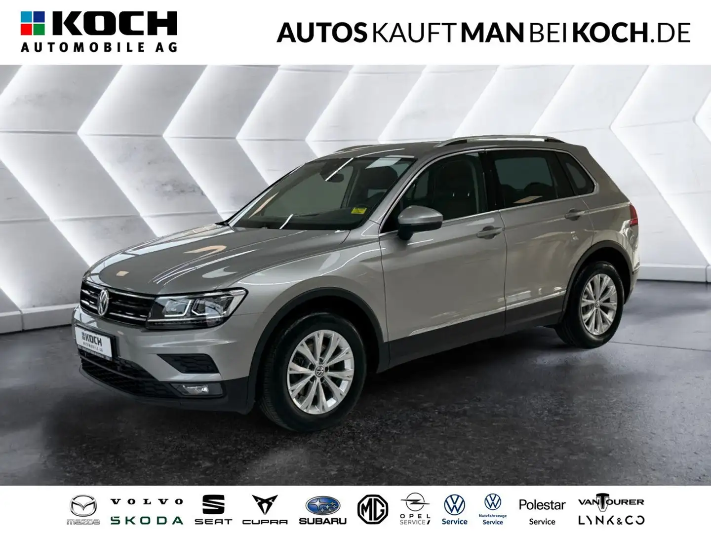 Volkswagen Tiguan 2.0 TDI DSG NAVI ACC LED DAB Bluetooth Argent - 1