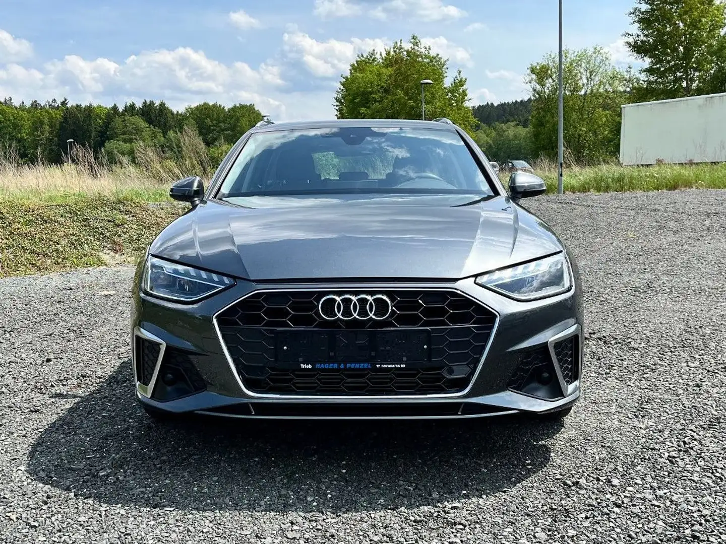 Audi A4 Avant 40 TFSI S line ACC Navi eHK LED Gris - 2