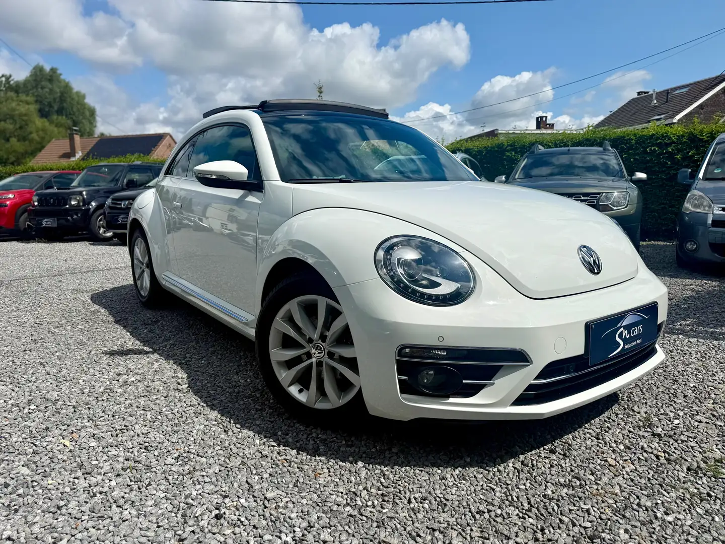 Volkswagen Beetle Beetle 1.2 TSI Design ***GPS CLIM TOIT OUVRANT *** Blanc - 1