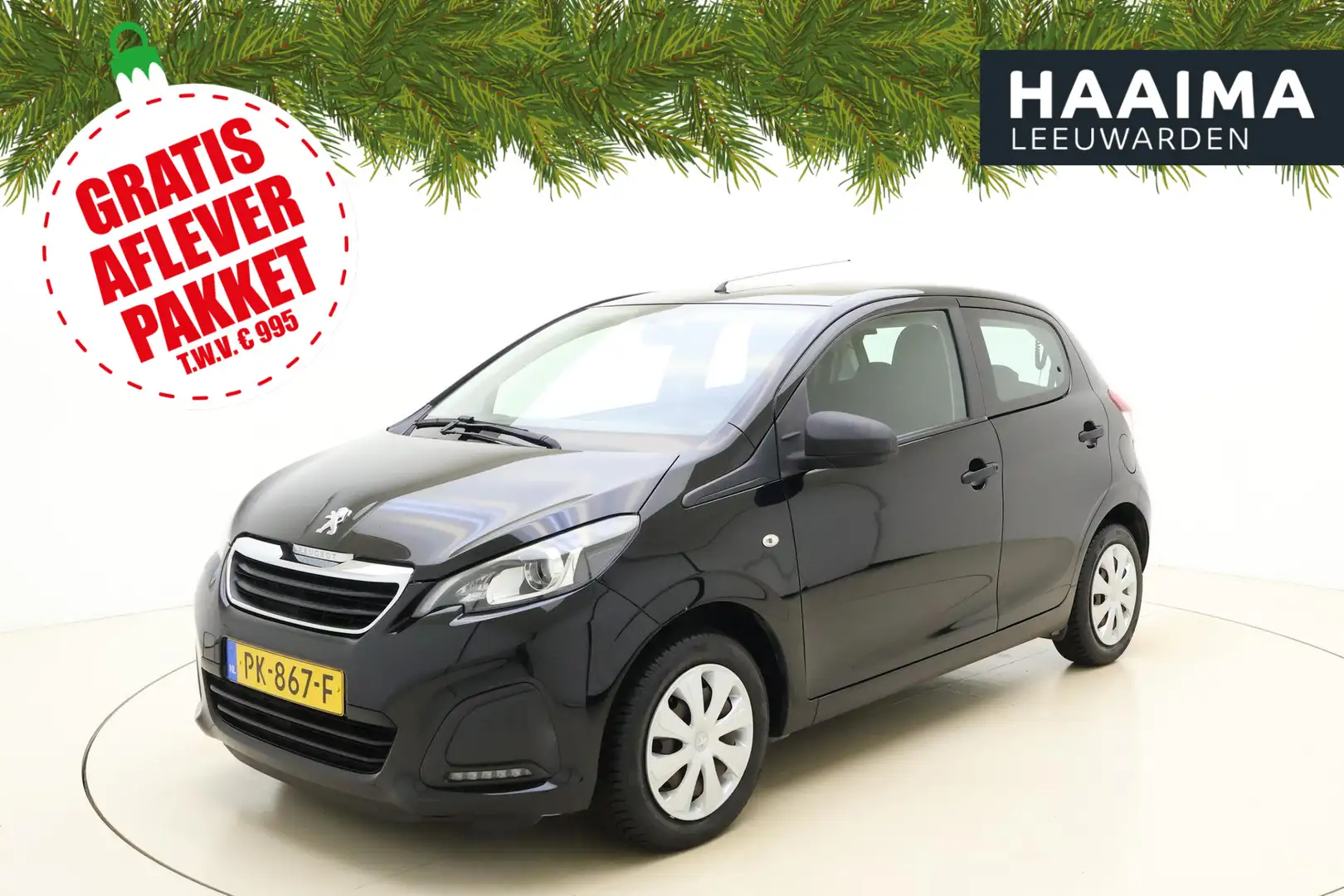 Peugeot 108 1.0 e-VTi Access 68 PK | Handgeschakeld | 5-Deurs Schwarz - 1