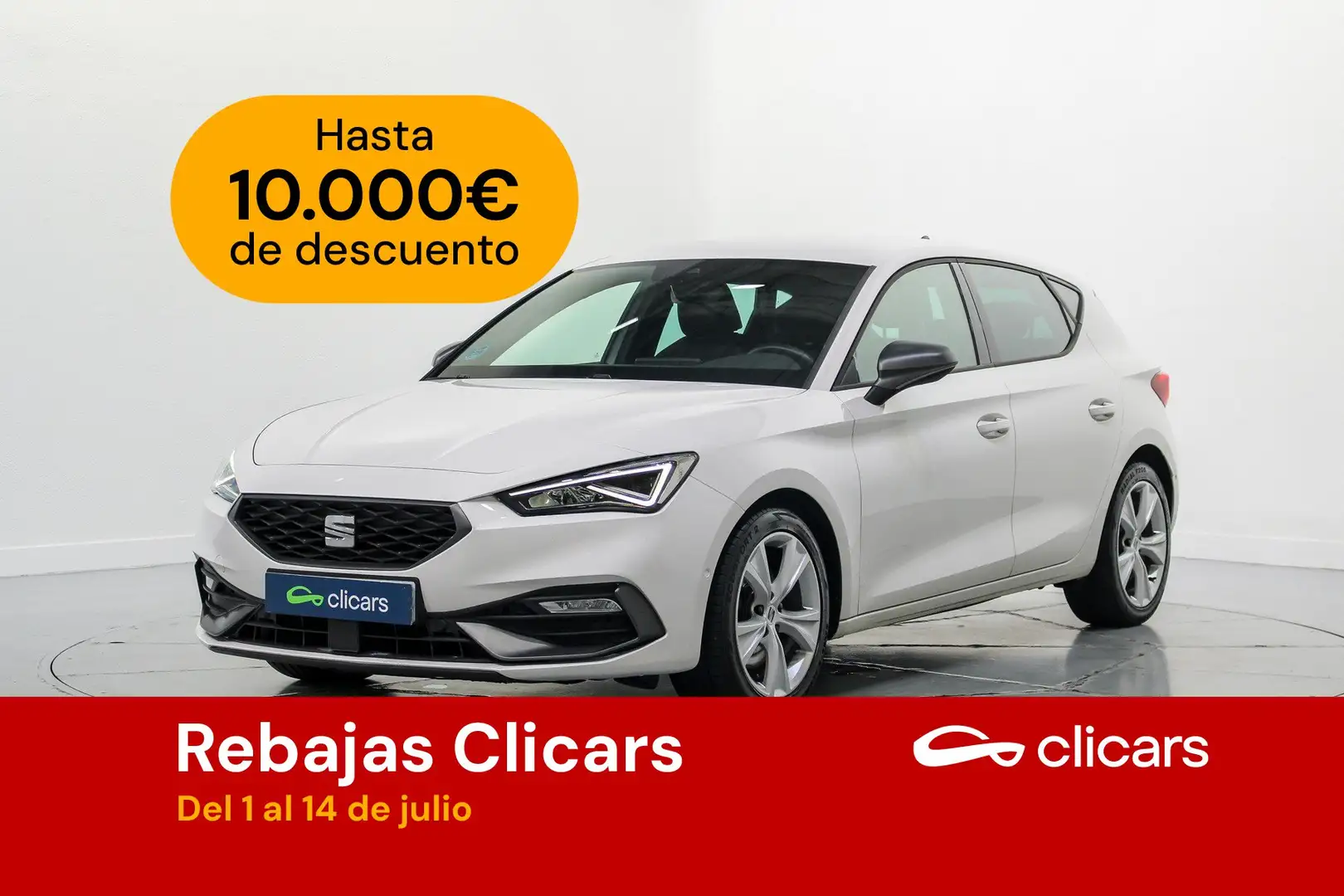 SEAT Leon 1.5 TSI S&S FR 150 Blanco - 1