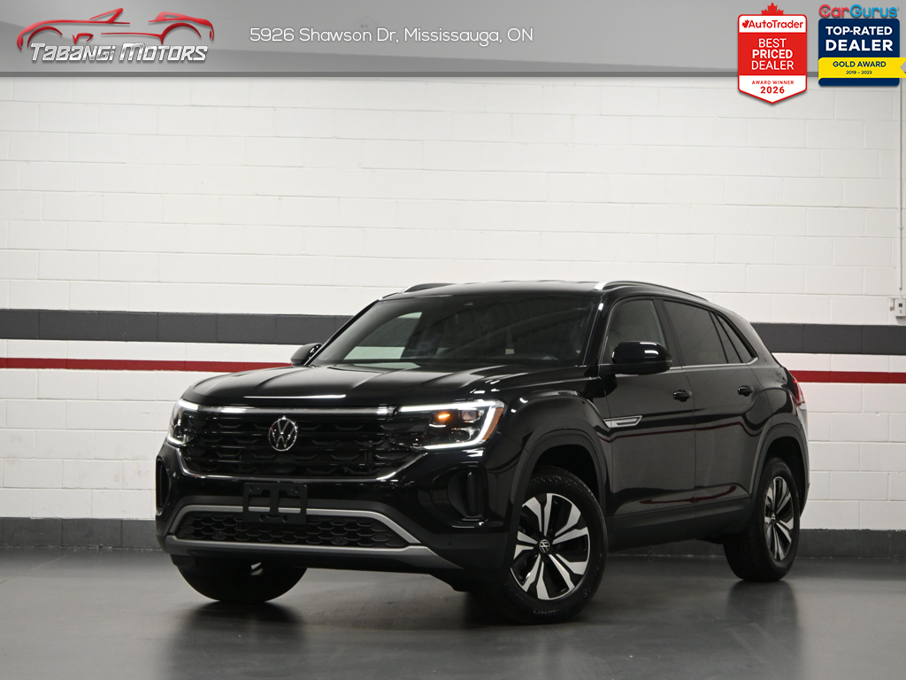 2025 Volkswagen Atlas Cross Sport Comfortline No Accident Vented Seats Adaptive Cr