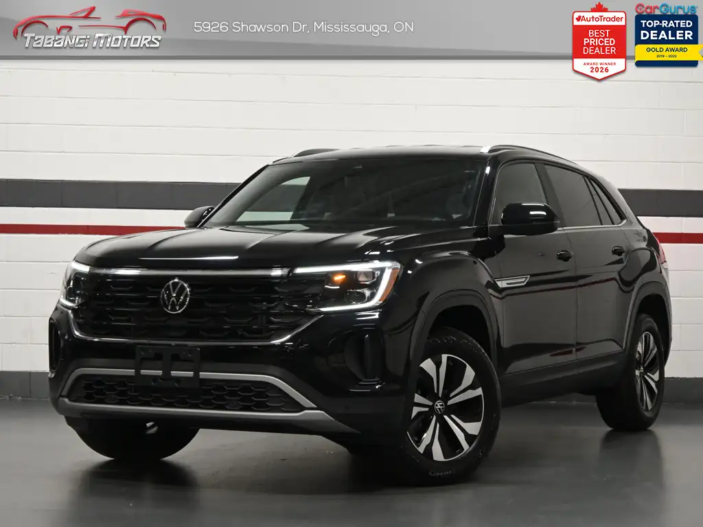 2025 Volkswagen Atlas Cross Sport Comfortline No Accident Vented Seats Adaptive Cr
