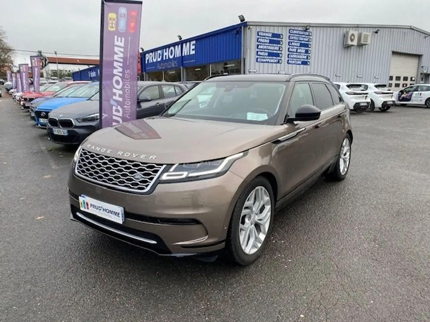 Land Rover Range Rover Velar 2.0 SD4 240CH SE MARK VI FULL OPTIONS Beige - 1