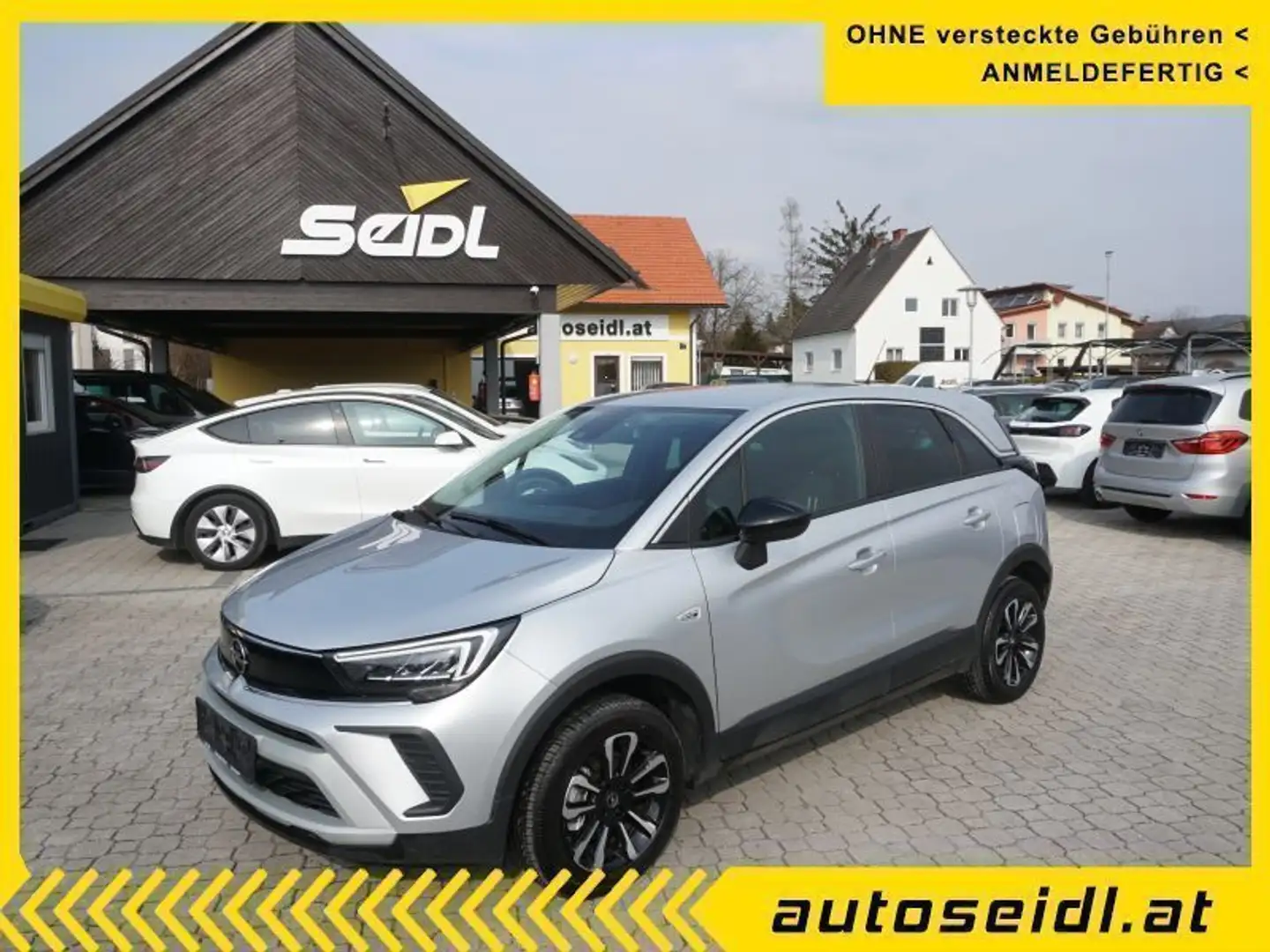 Opel Crossland 1,2 T Elegance *2024er!* Silber - 1