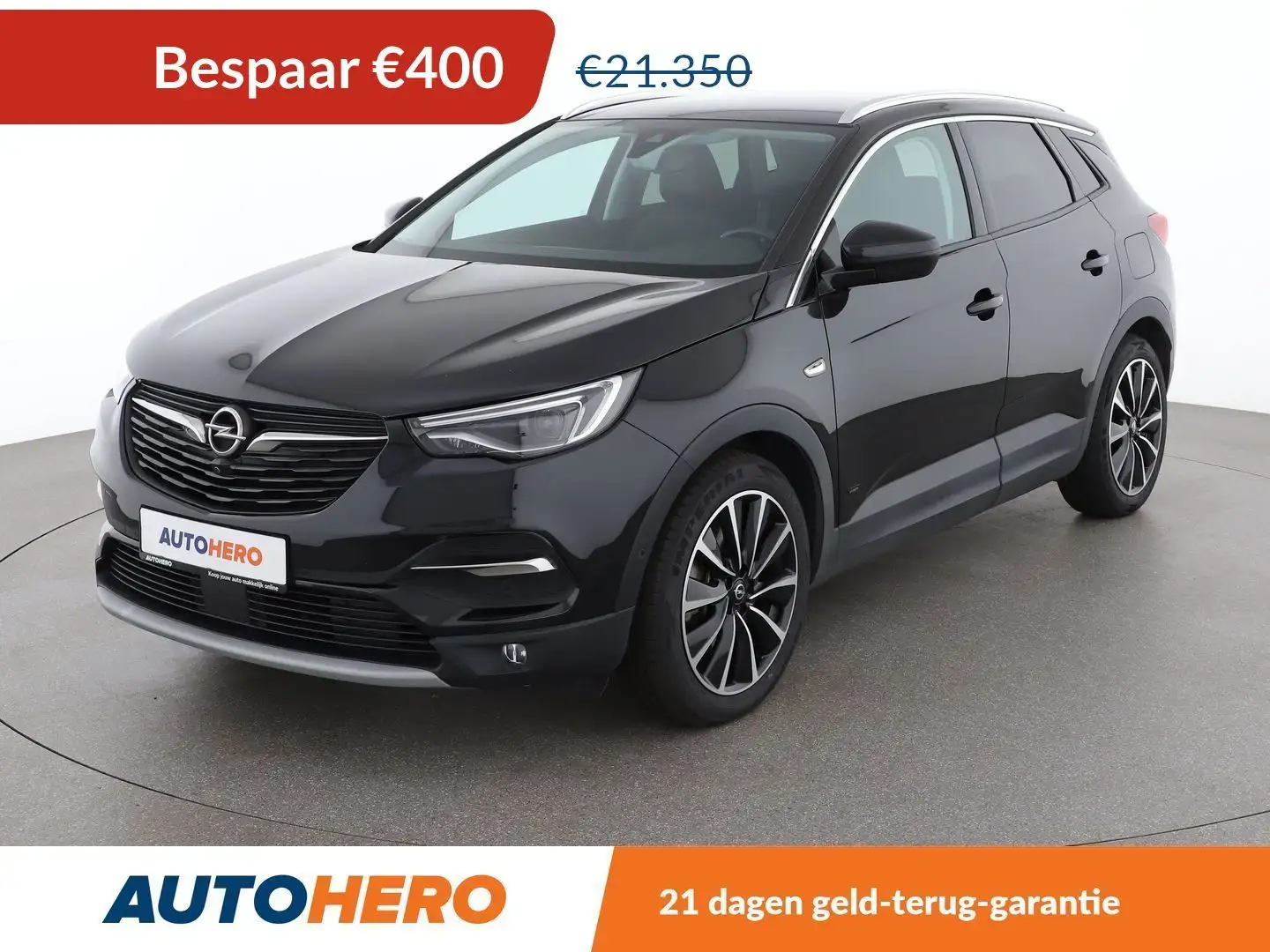 Opel Grandland X 1.6 Plug-in Hybrid Ultimate Zwart - 1