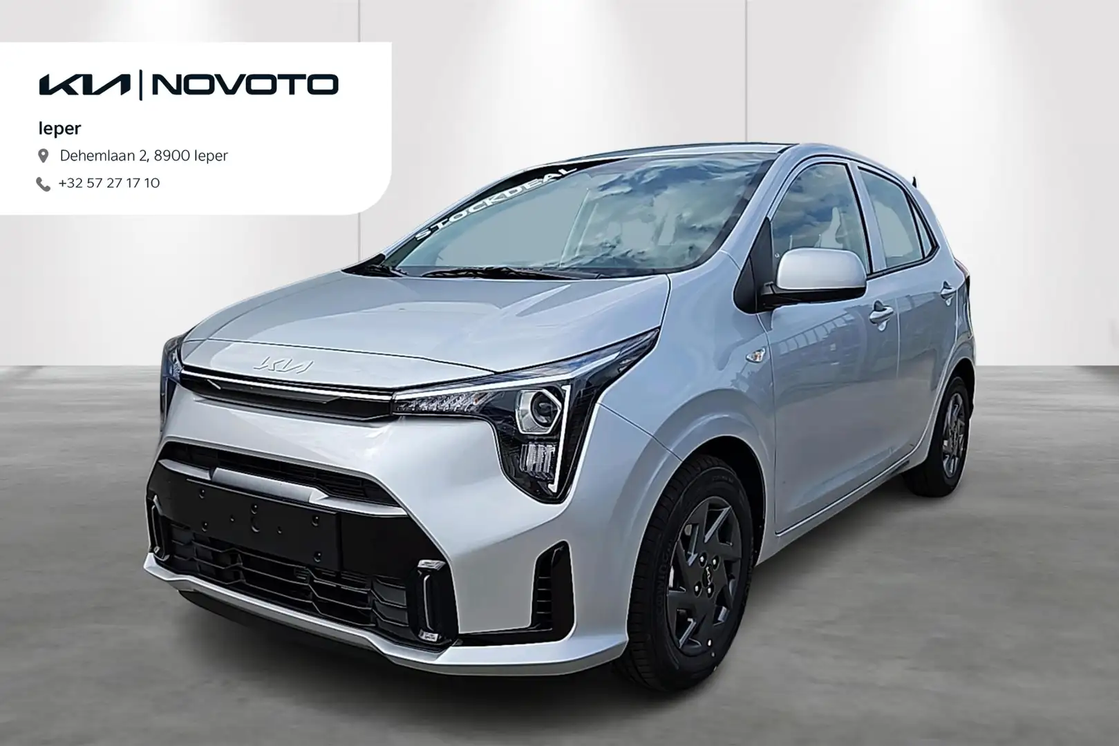 Kia Picanto 1.0 MPI ISG 63 Pulse Zilver - 1