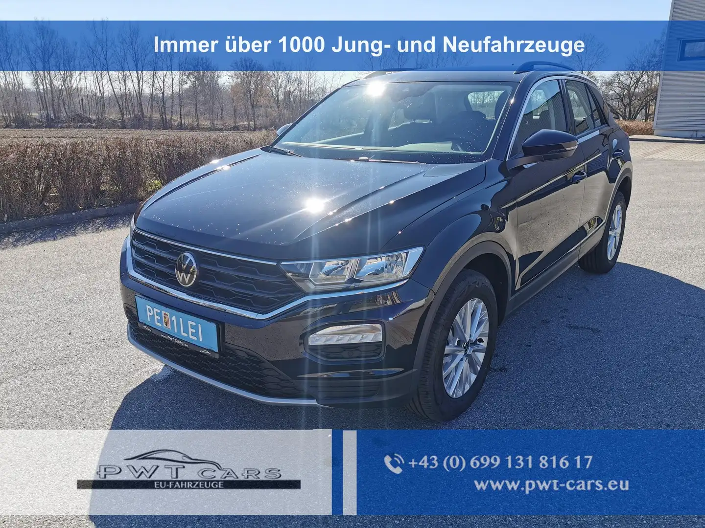 Volkswagen T-Roc Sofort Verfügbar Schwarz - 1
