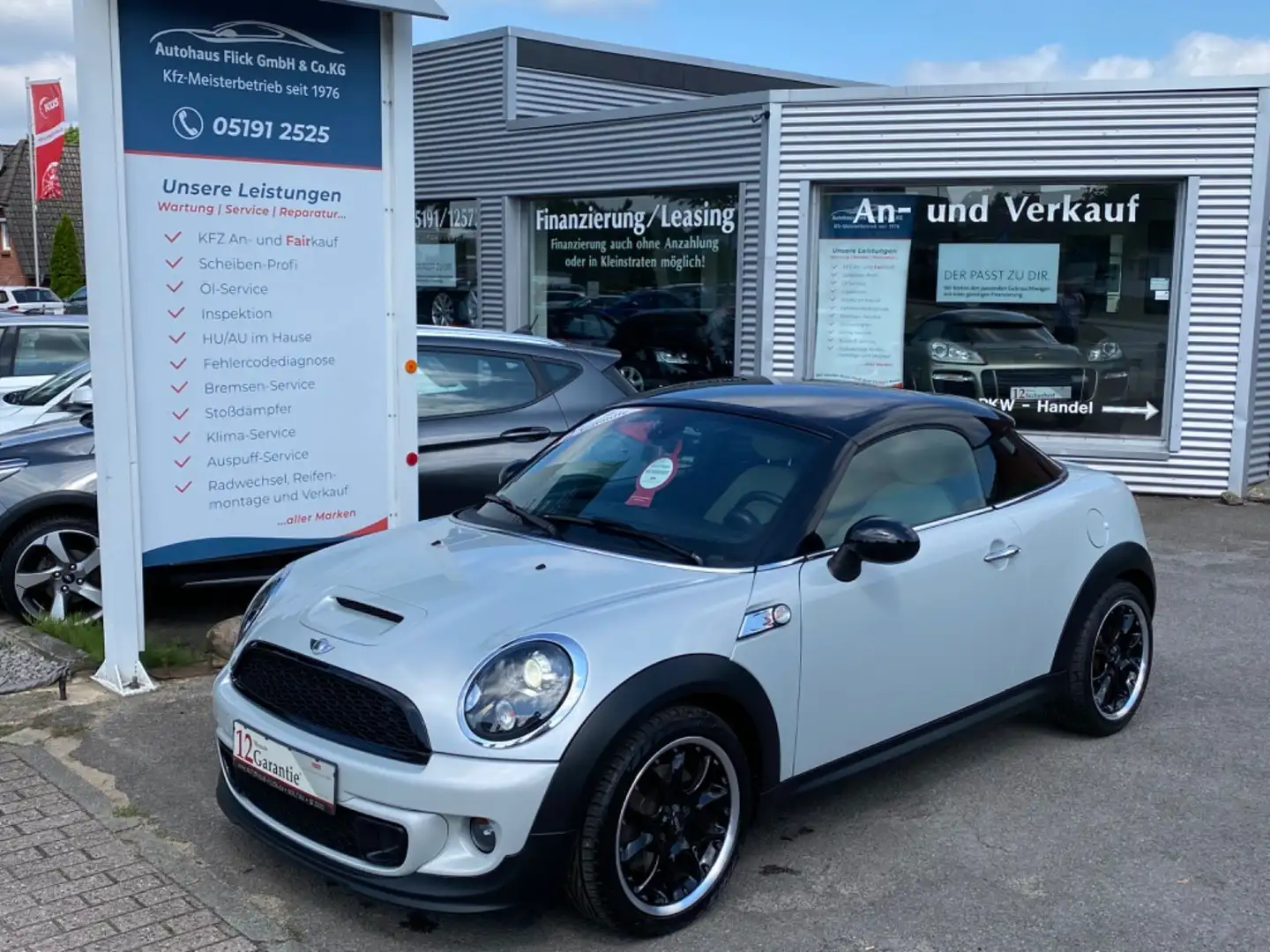MINI Cooper S Coupé/Xenon/Leder/Navi/Alu/PDC/Tempomat Plateado - 1
