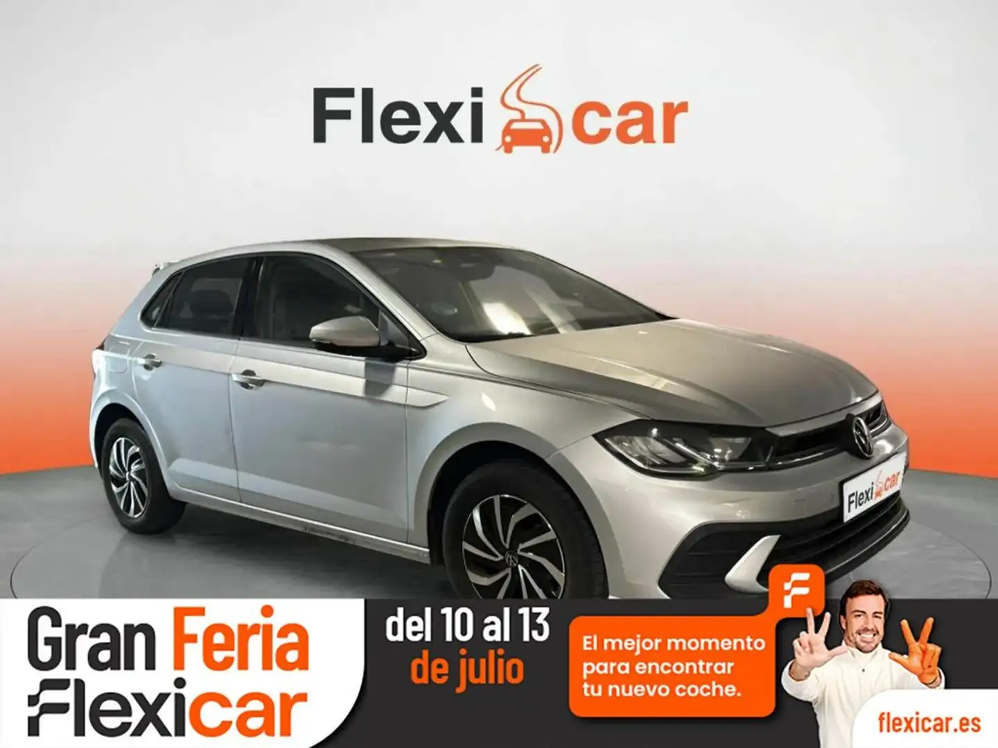 Volkswagen Polo 1.0 TSI 70kW Gris - 1