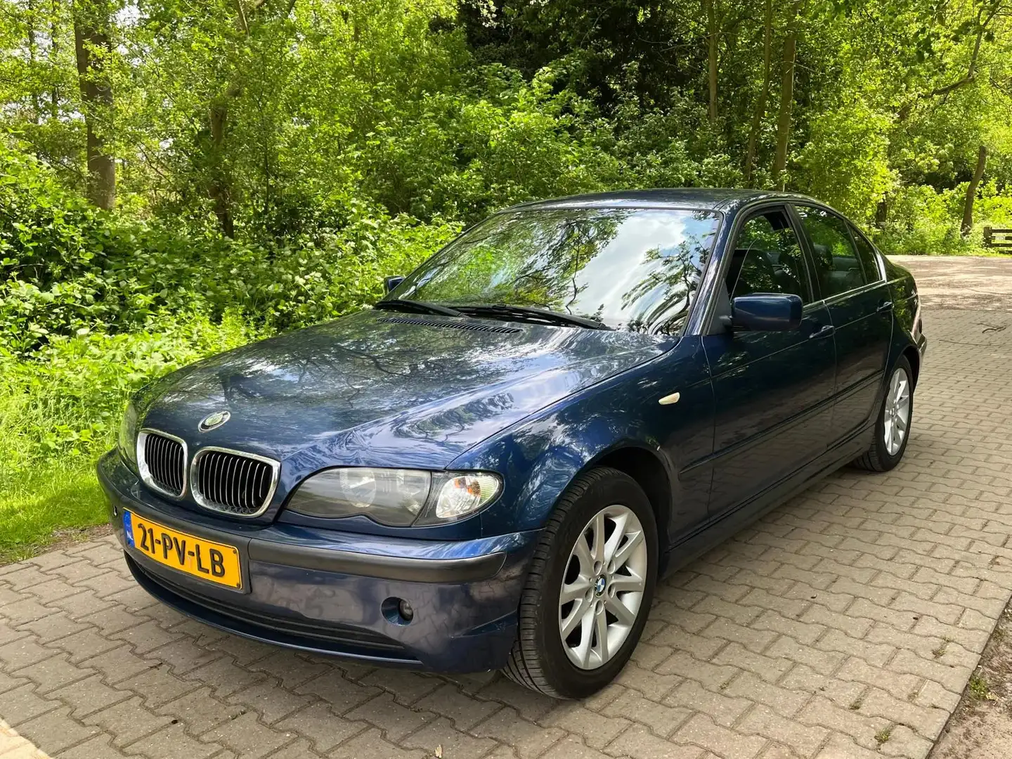 BMW 318 3-serie 318i Edition Blauw 2005 LPG G3 Sedan Blue - 1